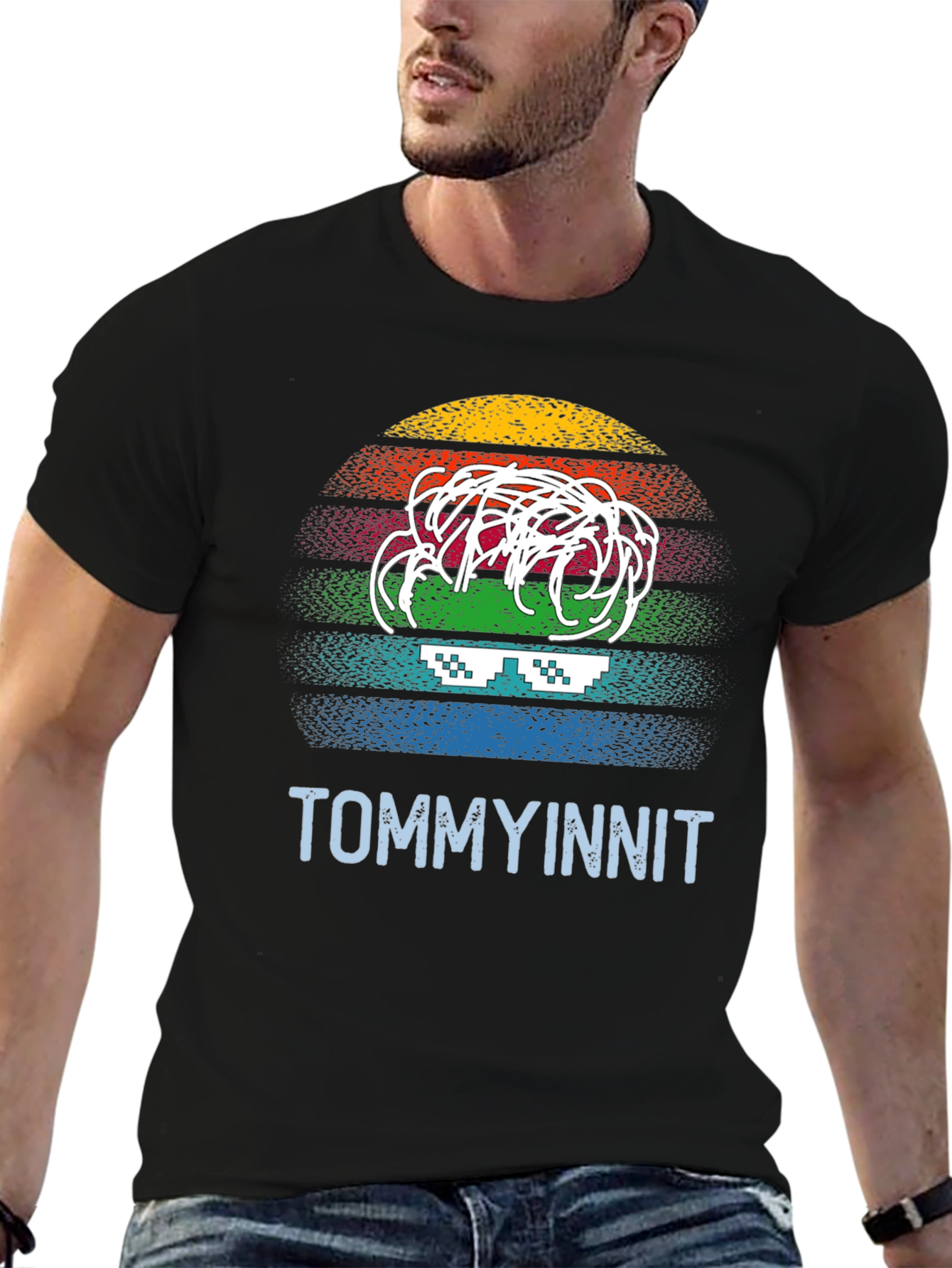 TommyInnit Sunset Graphic Tee
