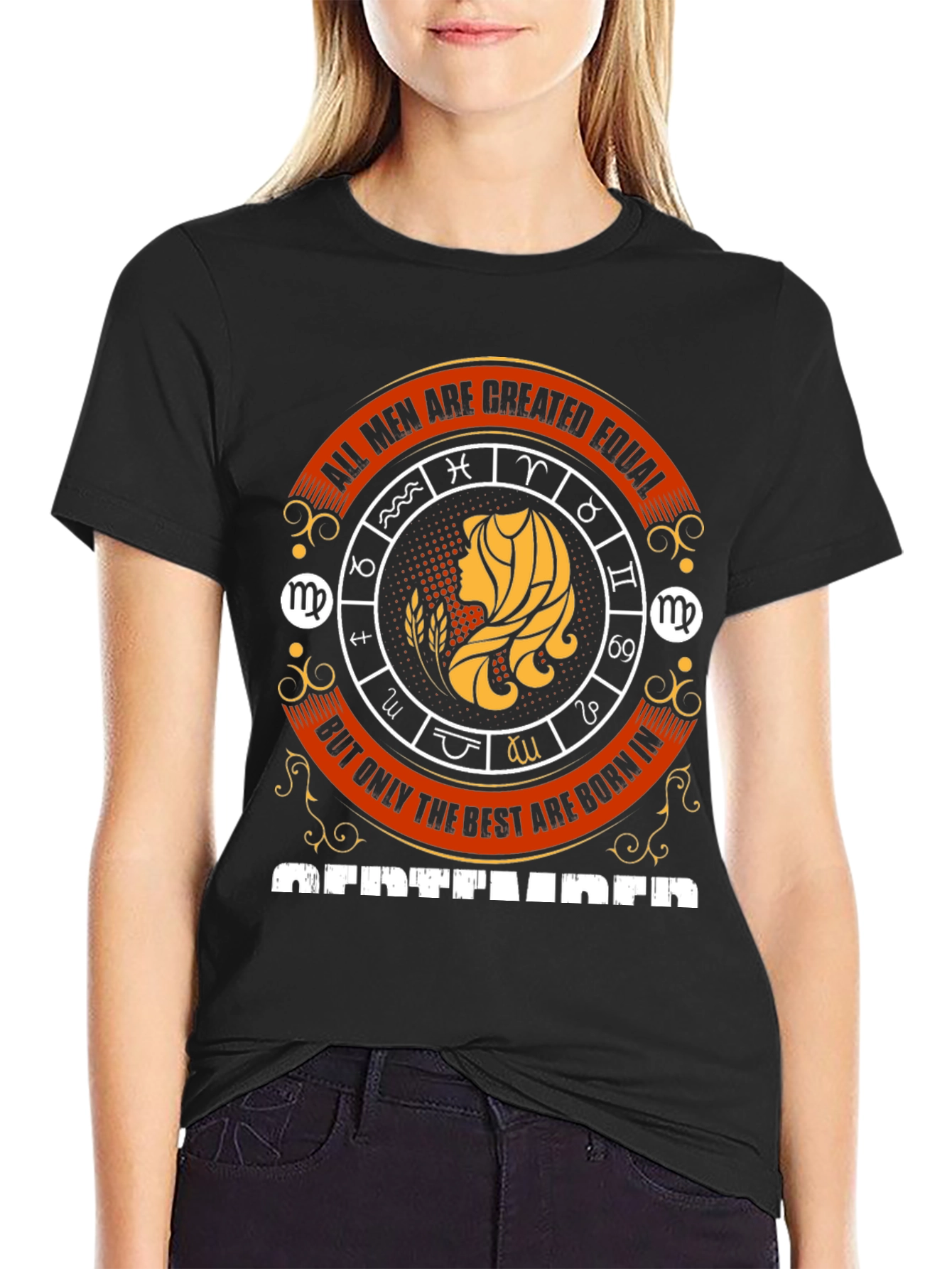September Virgo Zodiac T-Shirt