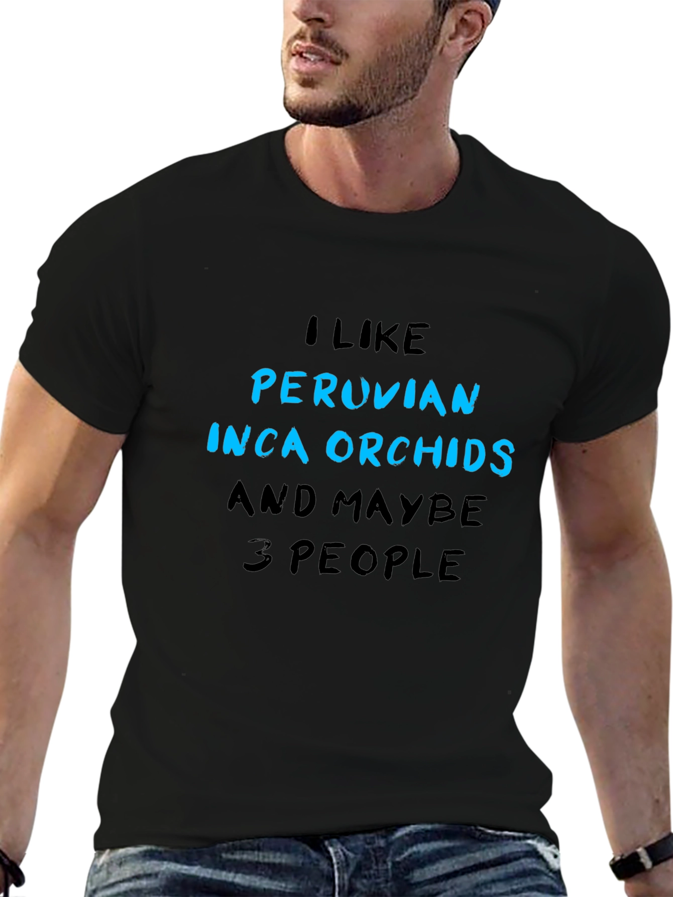 Peruvian Inca Orchids Graphic Tee
