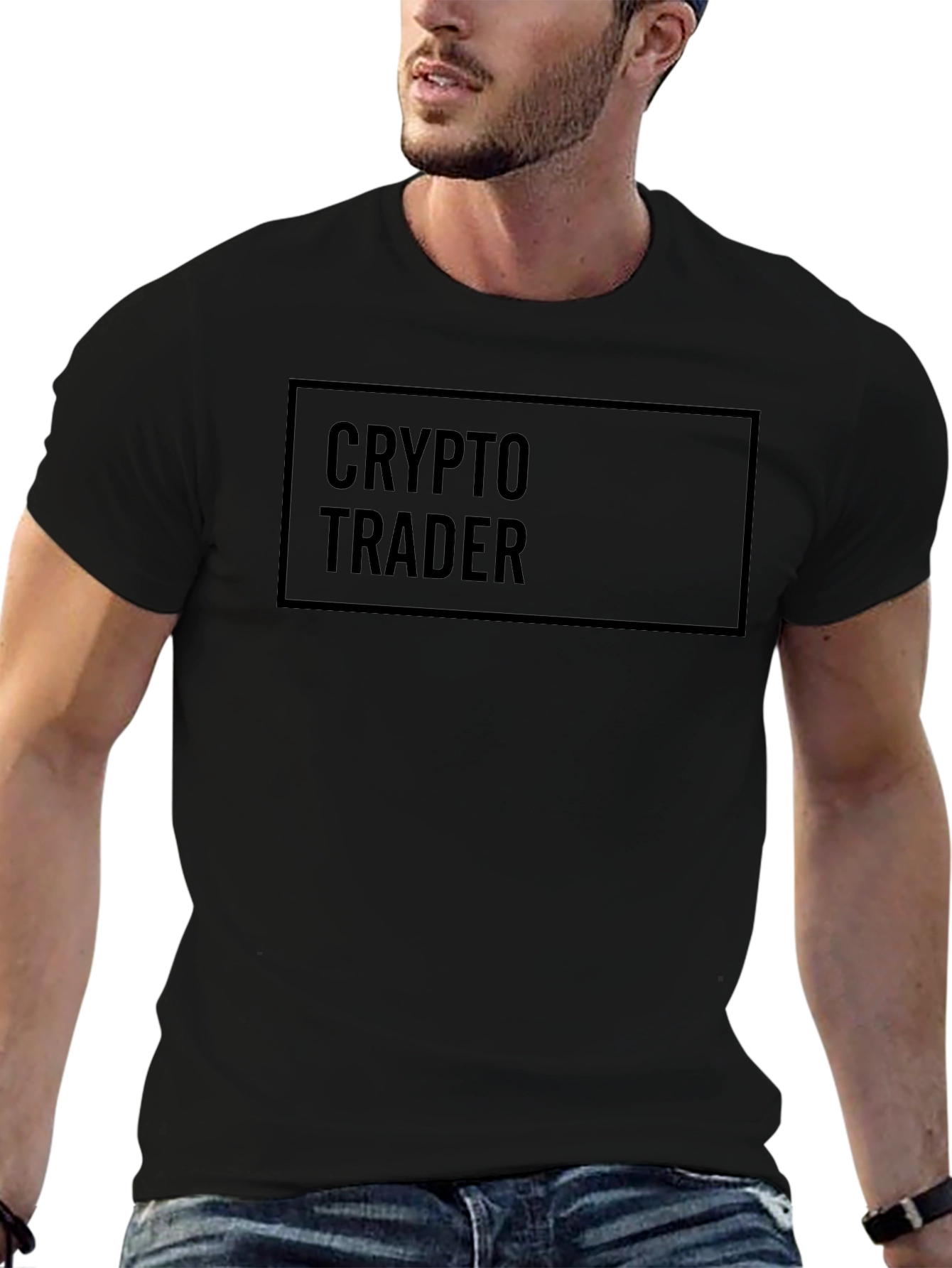 Crypto Trader Graphic Tee - Black
