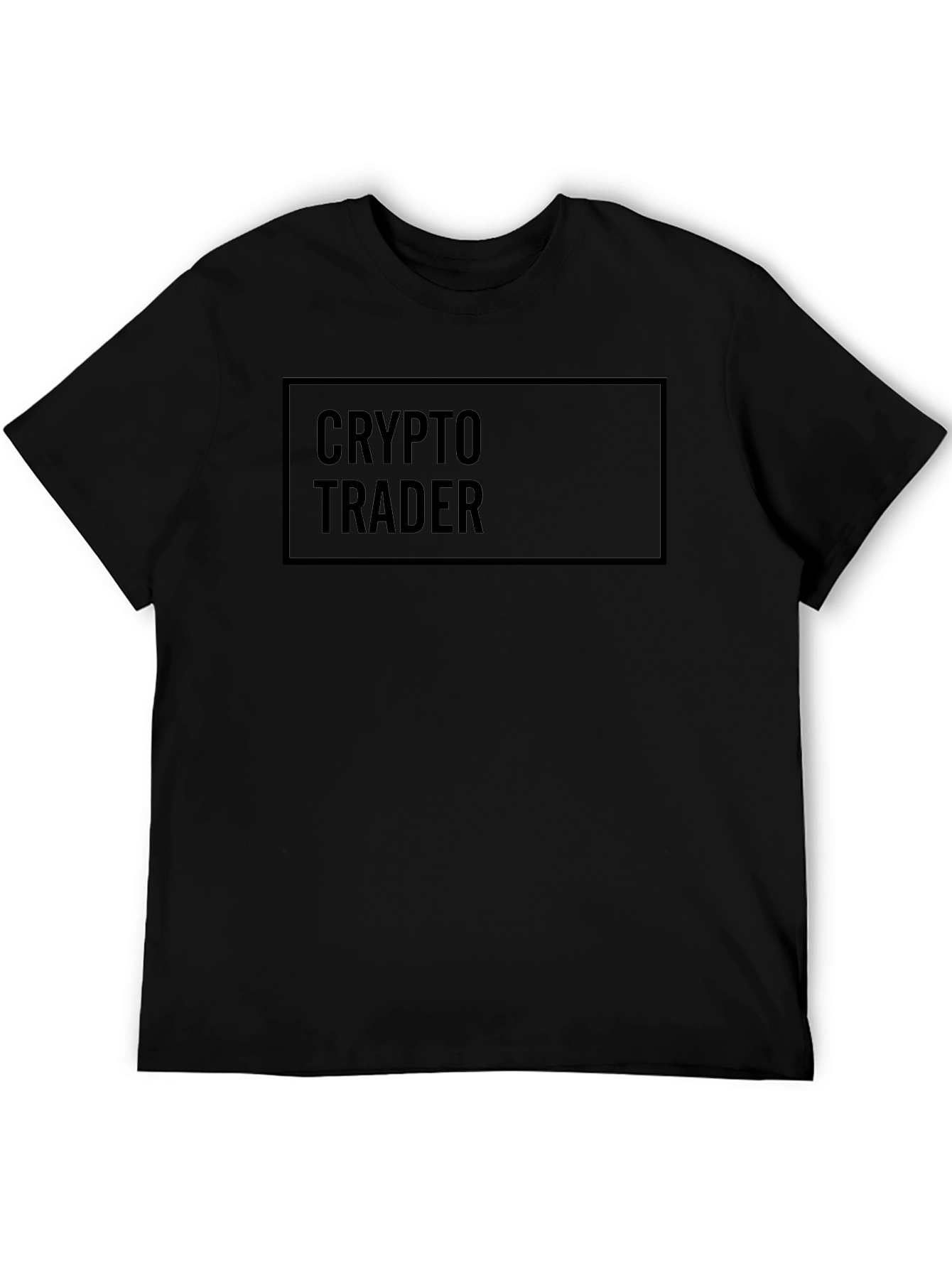 Crypto Trader Graphic Tee - Black