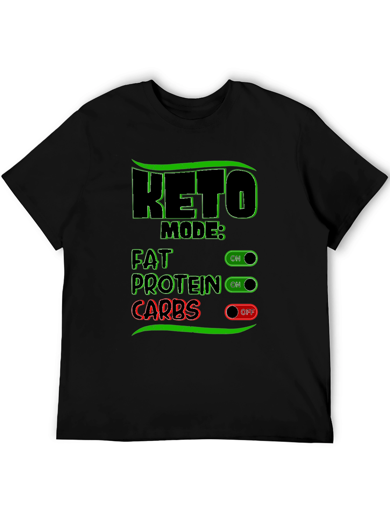 Keto Mode On Funny Diet T-Shirt