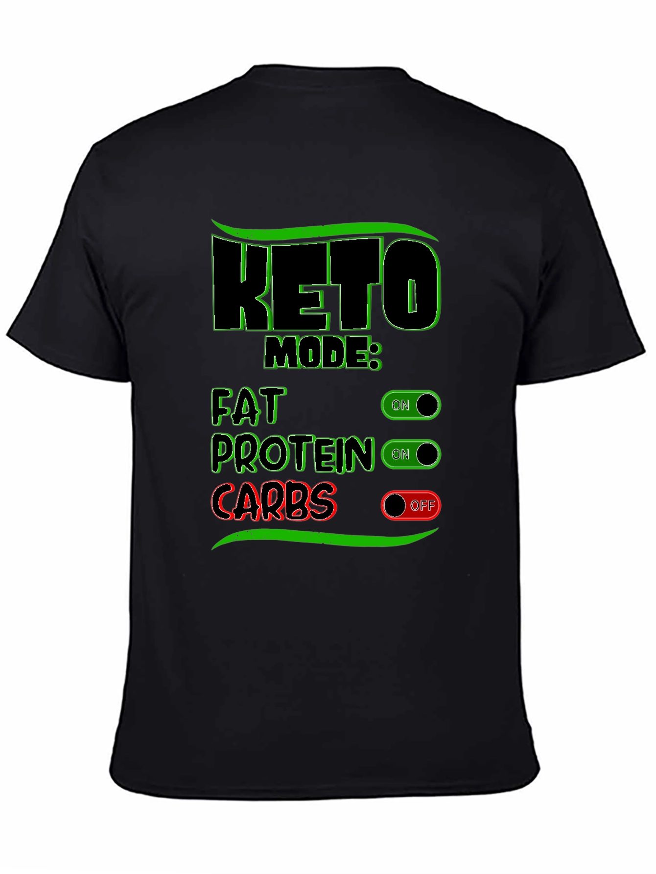 Keto Mode On Funny Diet T-Shirt