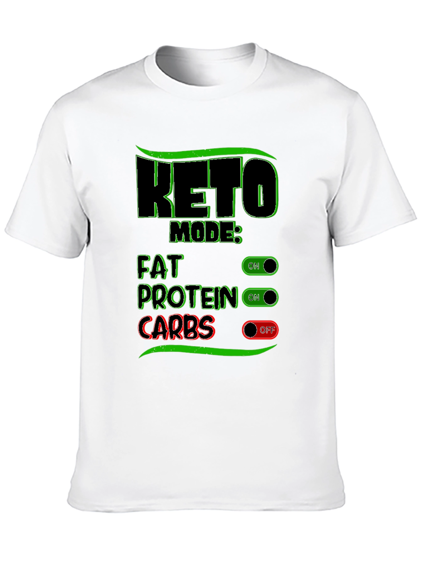 Keto Mode On Funny Diet T-Shirt