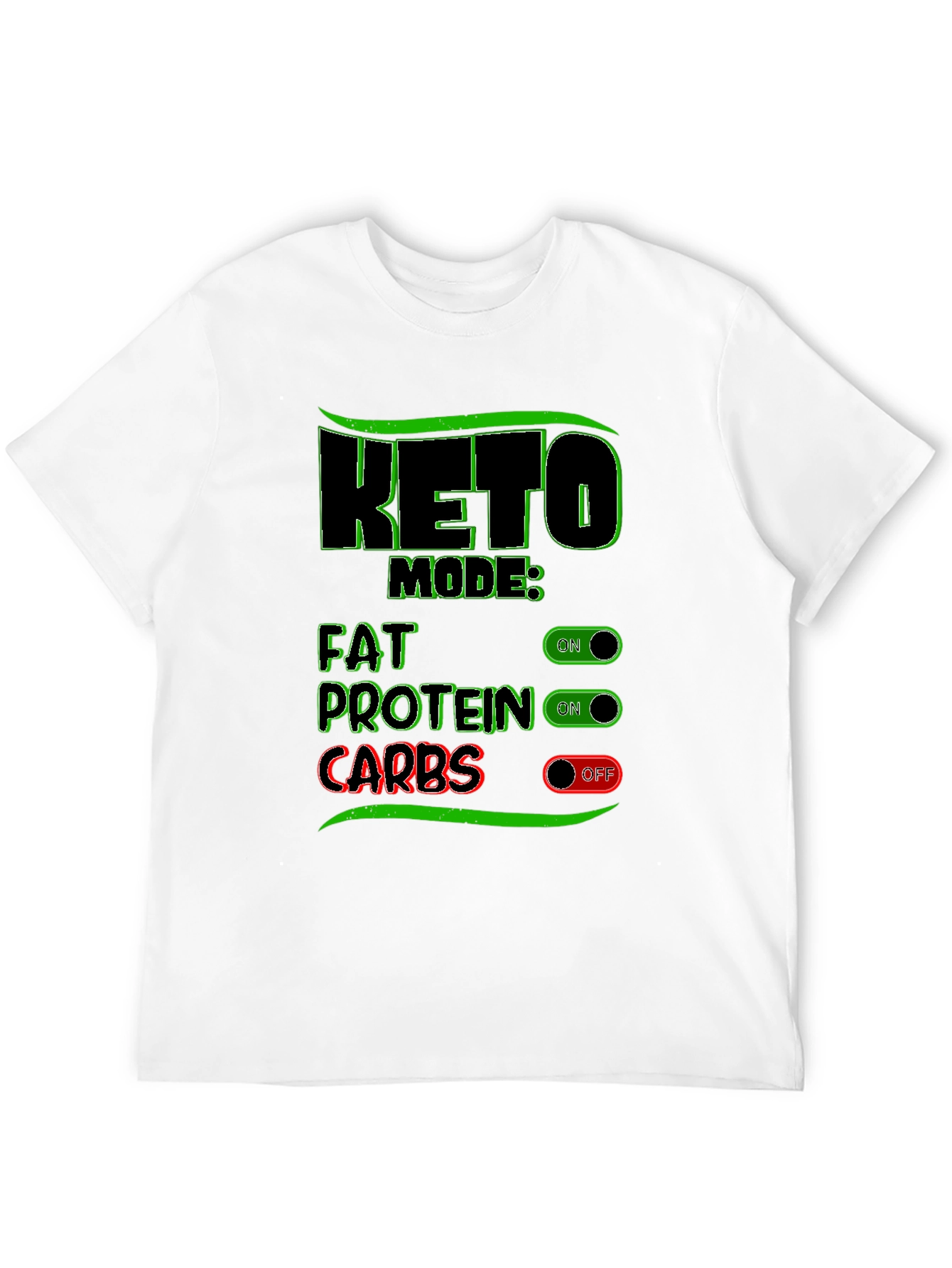 Keto Mode On Funny Diet T-Shirt