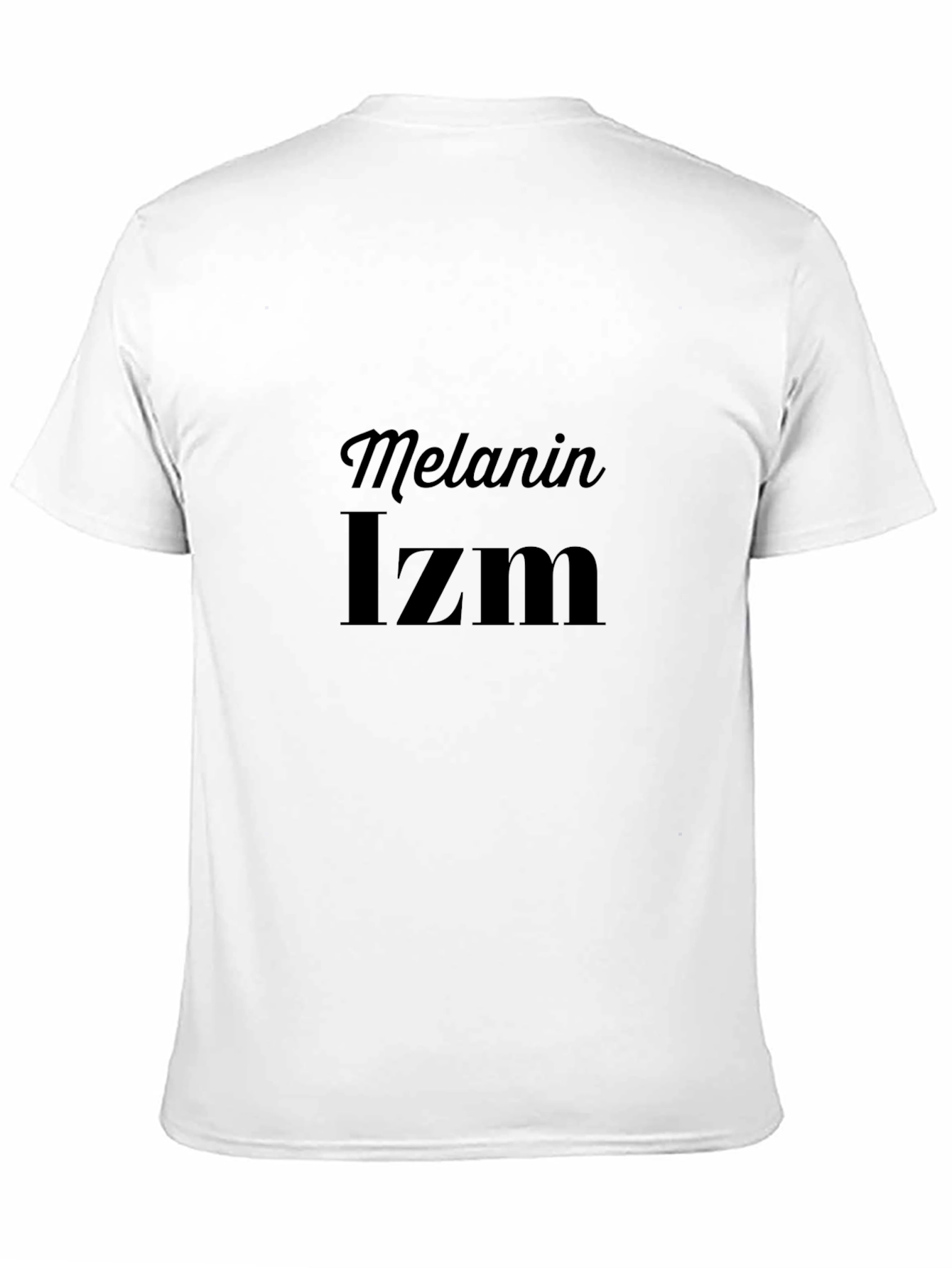 Melanin Izm Graphic Tee - Stylish Black T-Shirt