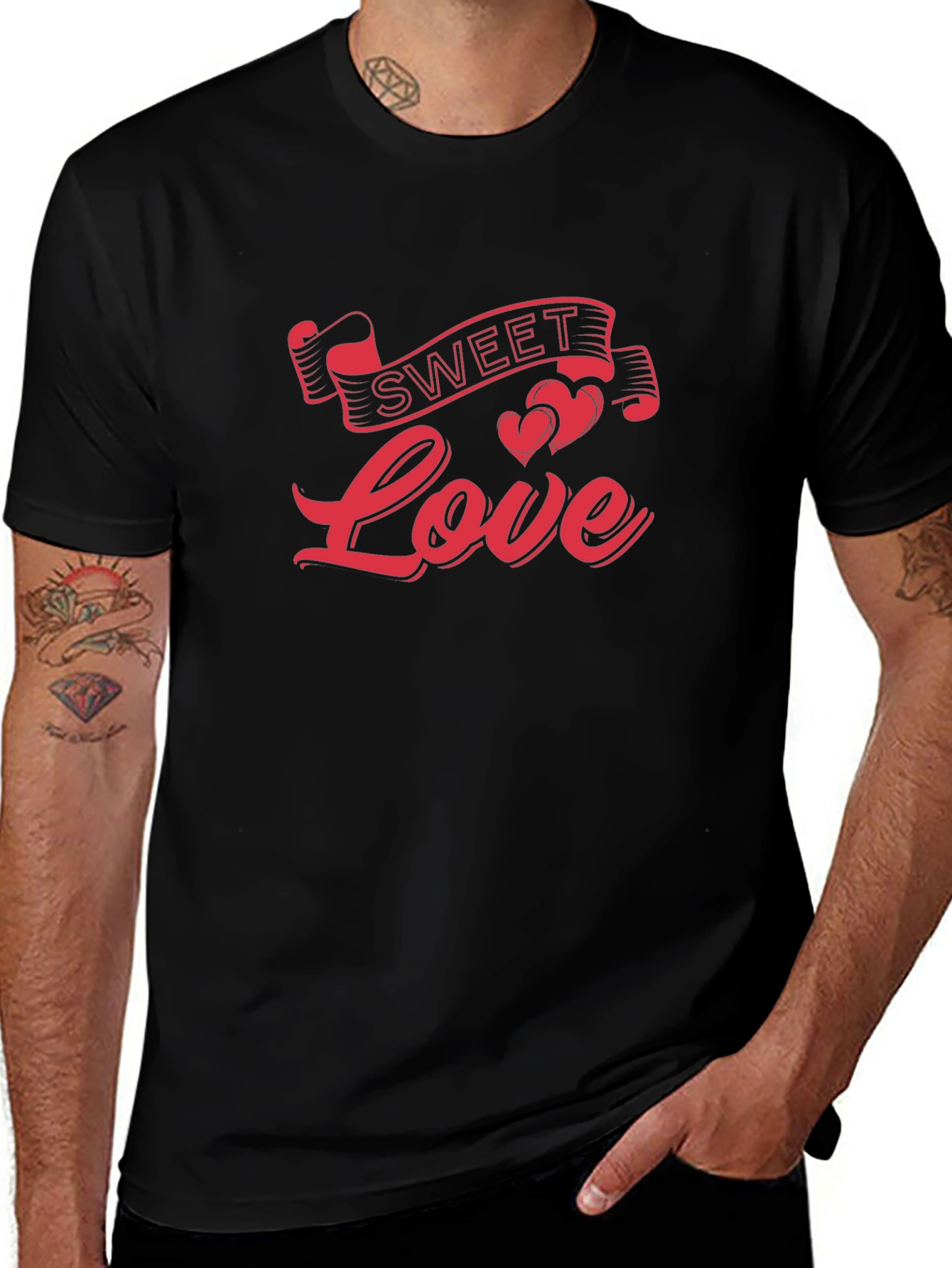 Sweet Love Valentines Day Graphic Tee