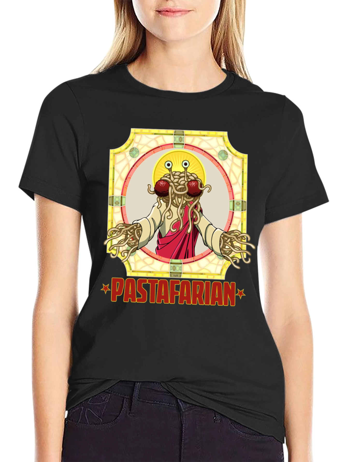 Pastafarian T-Shirt - Flying Spaghetti Monster