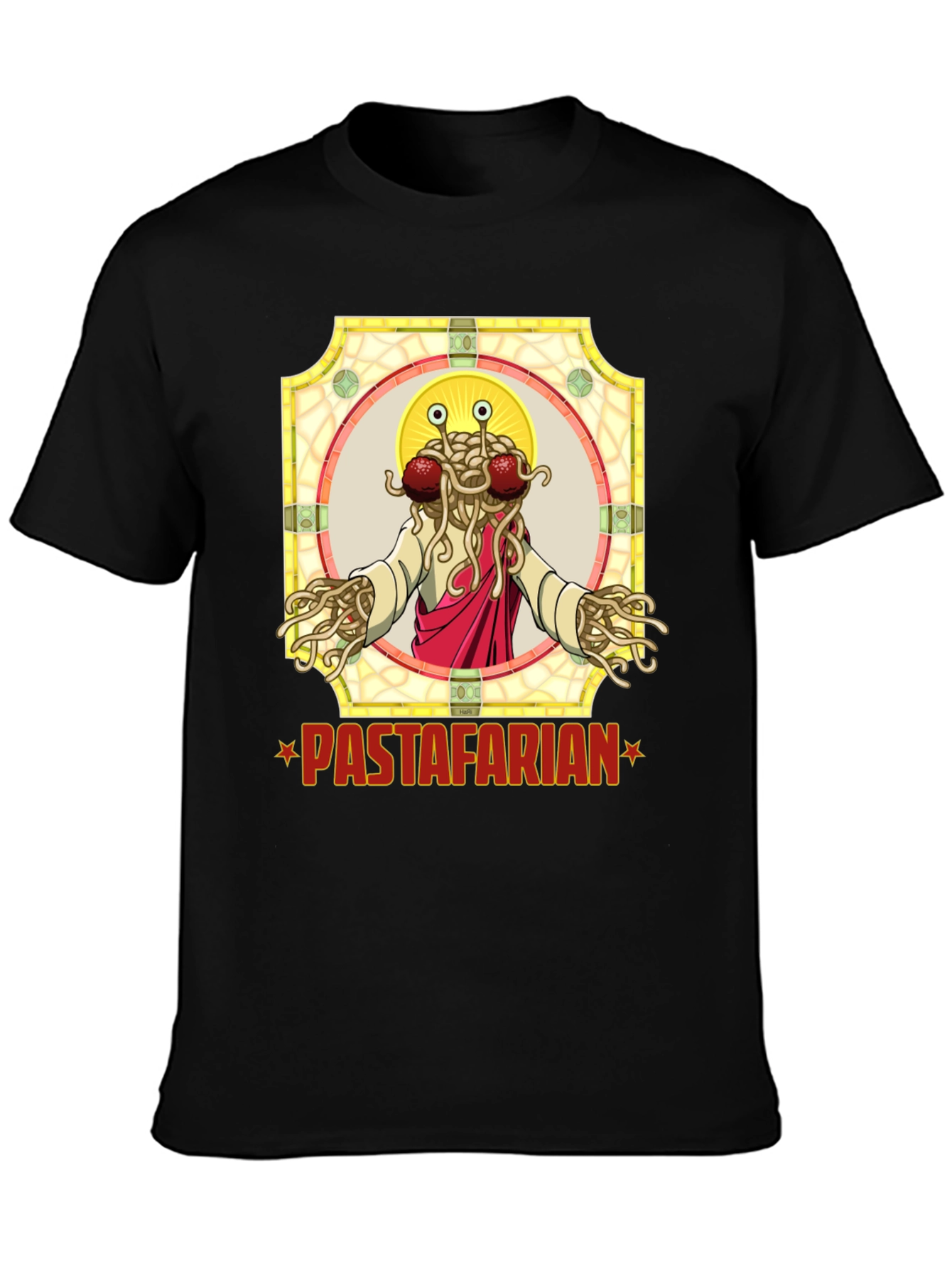 Pastafarian T-Shirt - Flying Spaghetti Monster