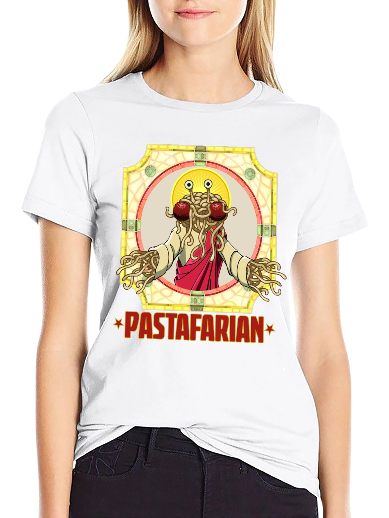 Pastafarian T-Shirt - Flying Spaghetti Monster
