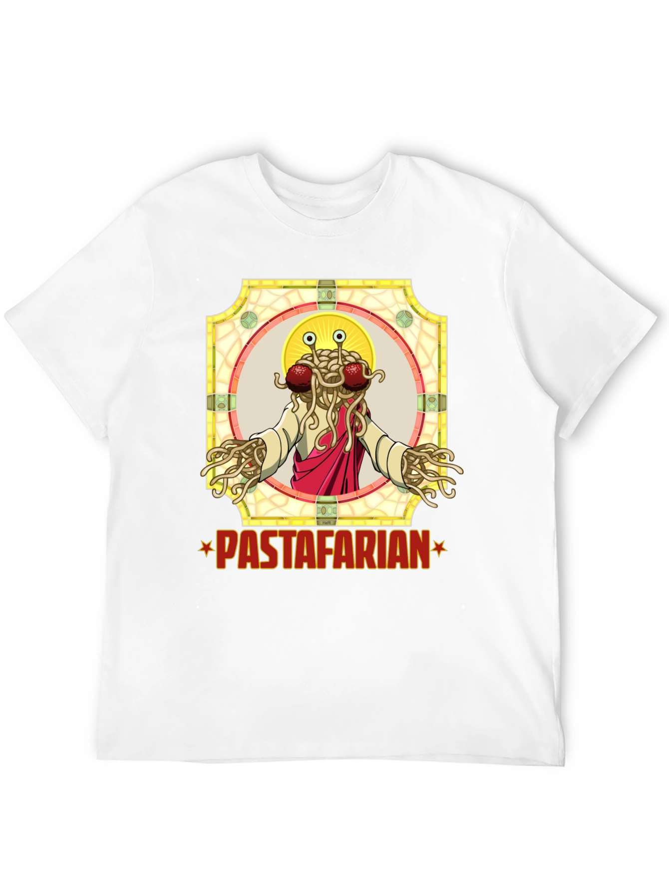 Pastafarian T-Shirt - Flying Spaghetti Monster