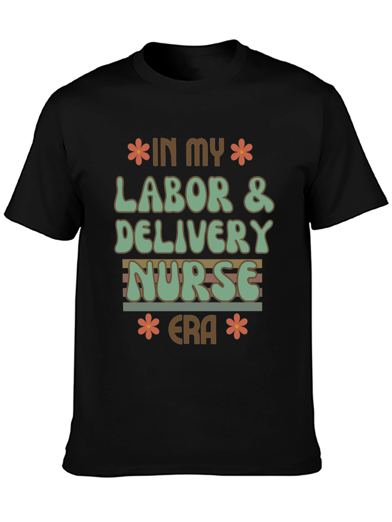 Labor & Delivery Nurse Era Graphic Tee