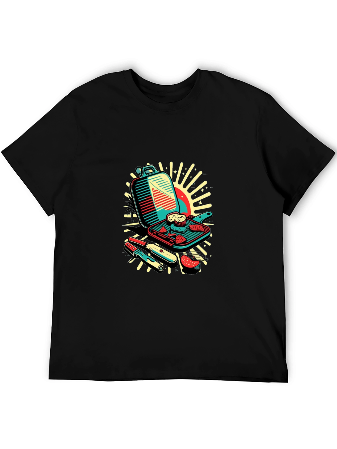 Grill Master T-Shirt: Unique Graphic Tee