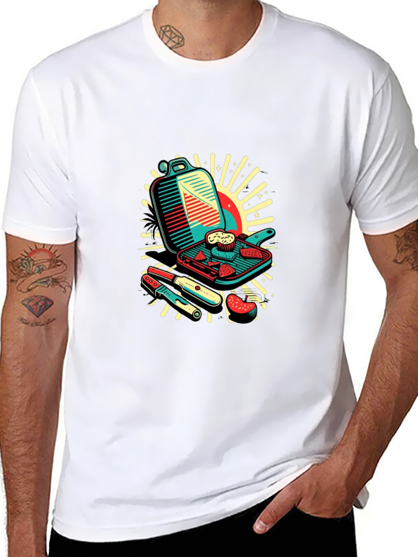 Grill Master T-Shirt: Unique Graphic Tee