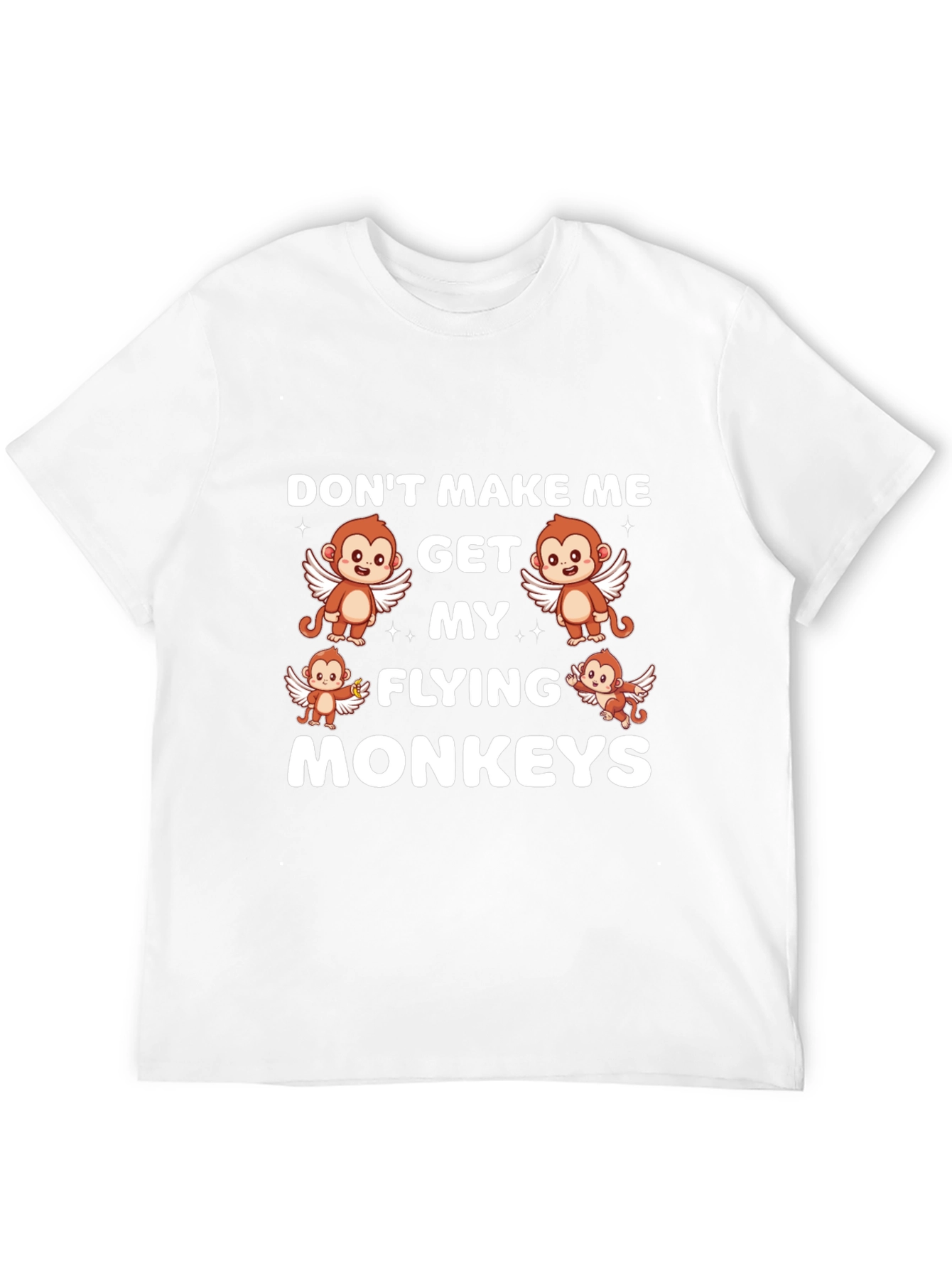 Funny Flying Monkeys Graphic Tee