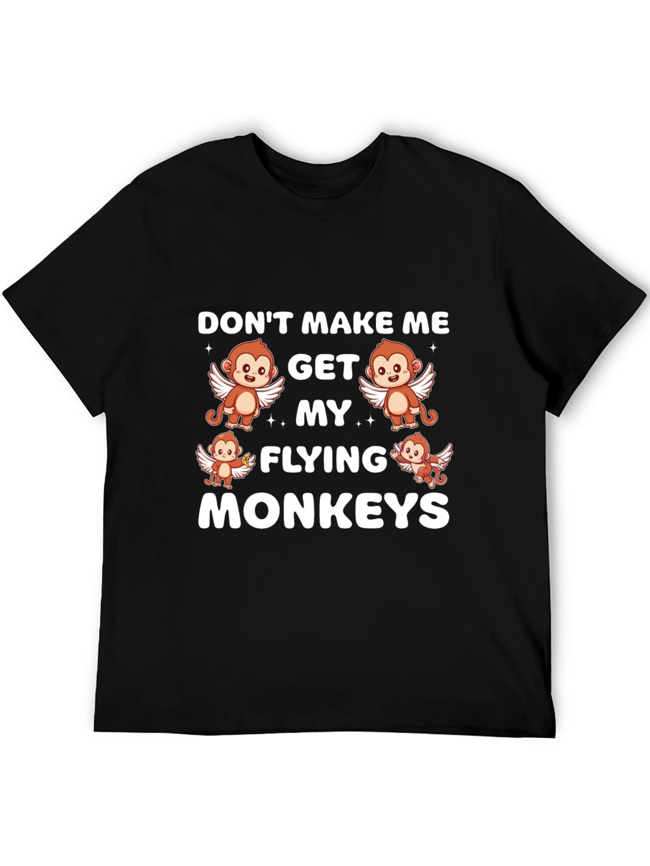 Funny Flying Monkeys Graphic Tee