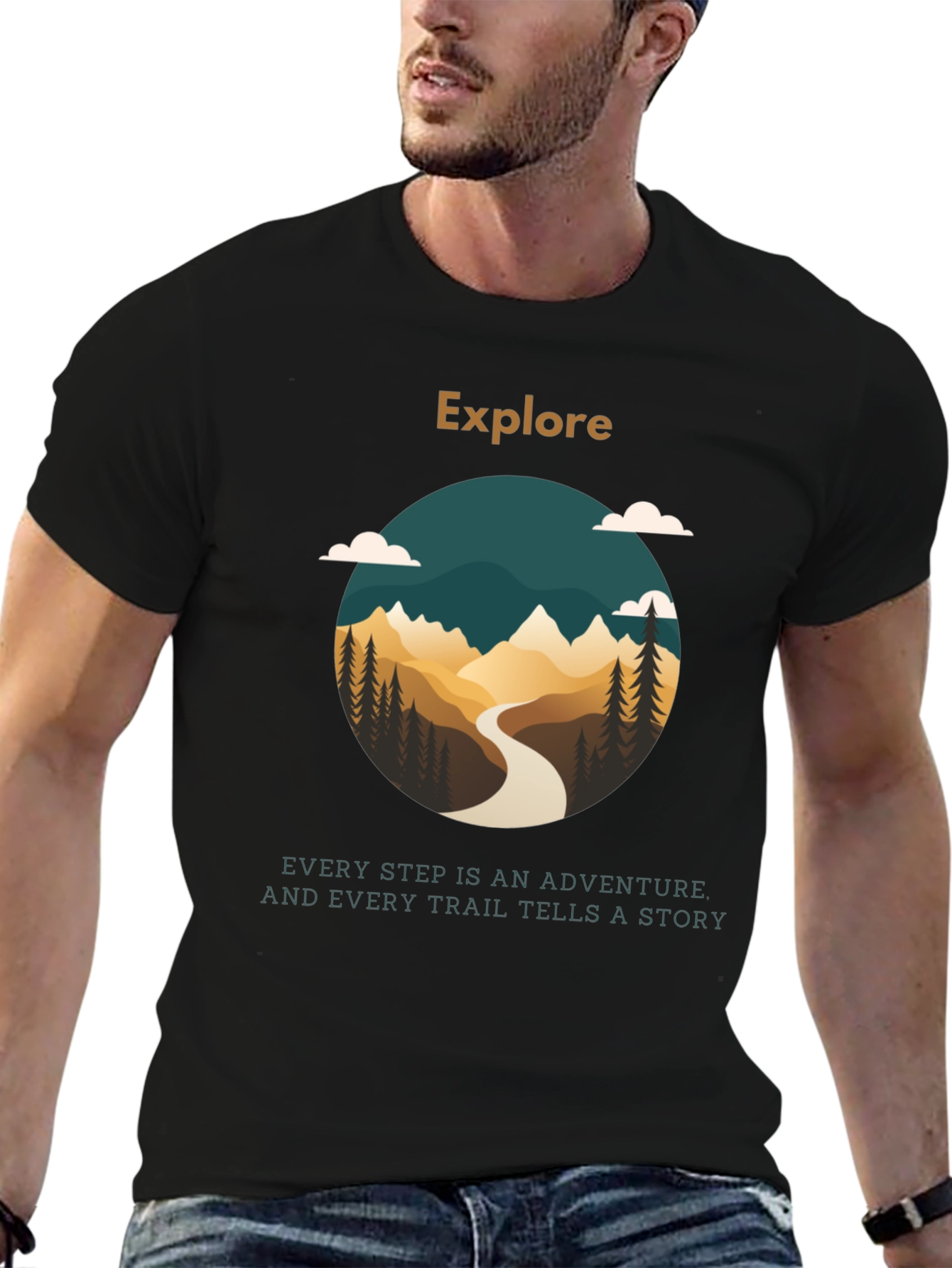 Explore Graphic Tee - Adventure Awaits!