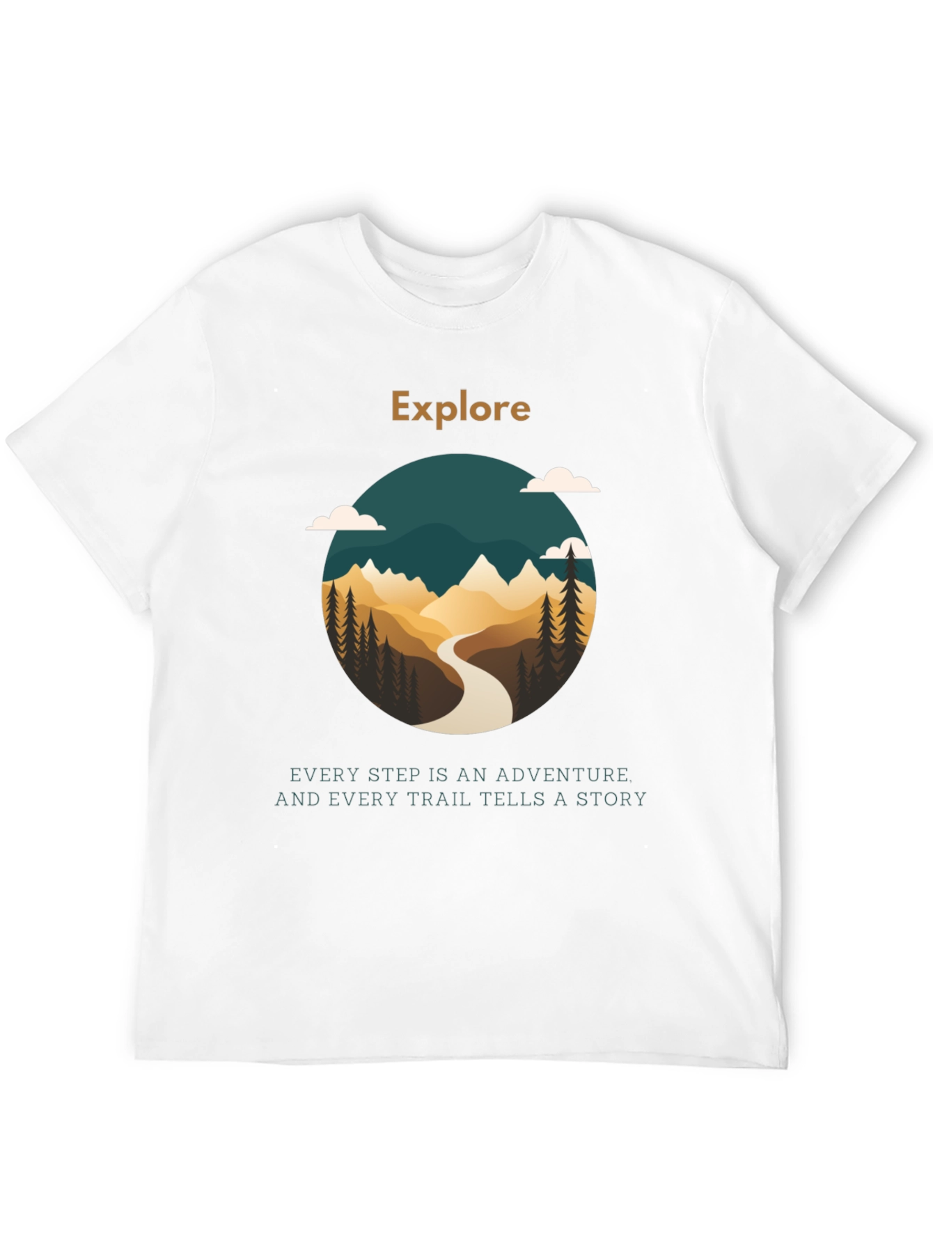 Explore Graphic Tee - Adventure Awaits!
