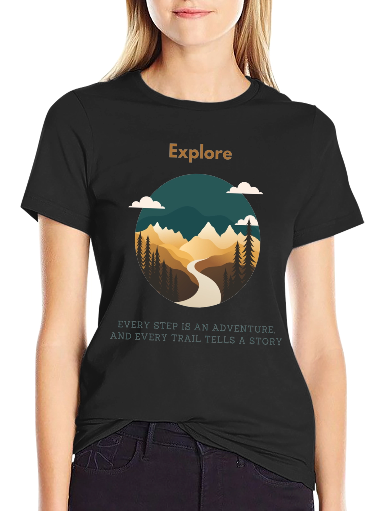 Explore Graphic Tee - Adventure Awaits!