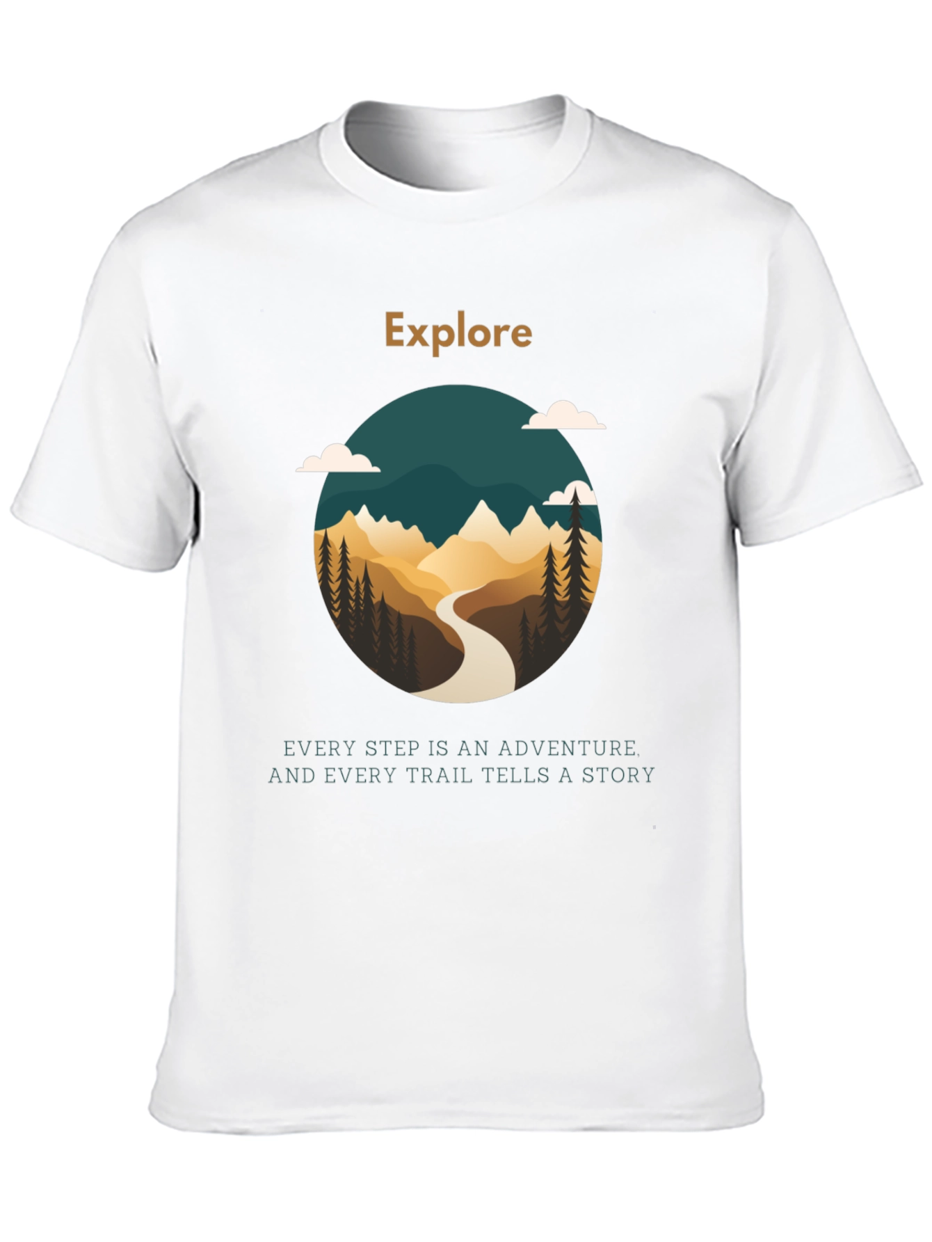 Explore Graphic Tee - Adventure Awaits!