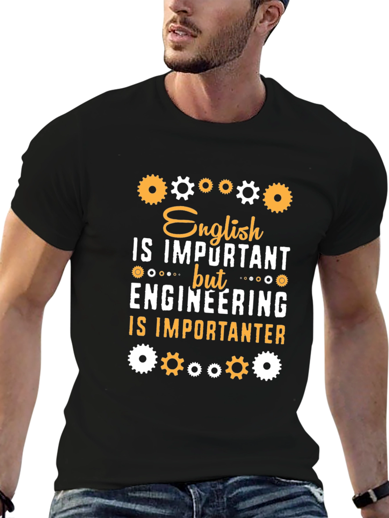 English vs Engineering T-Shirt - Funny Engineer Tee