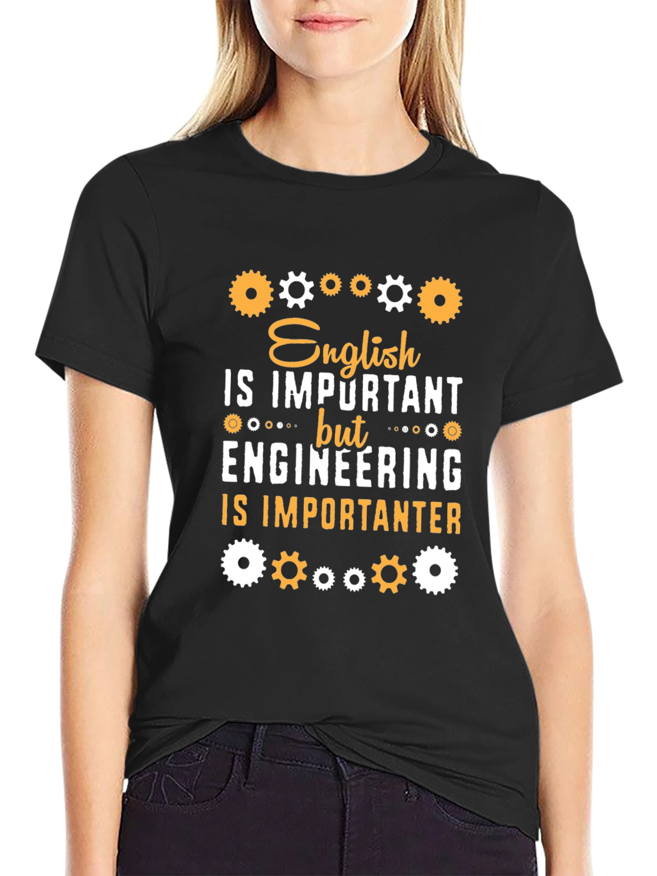 English vs Engineering T-Shirt - Funny Engineer Tee