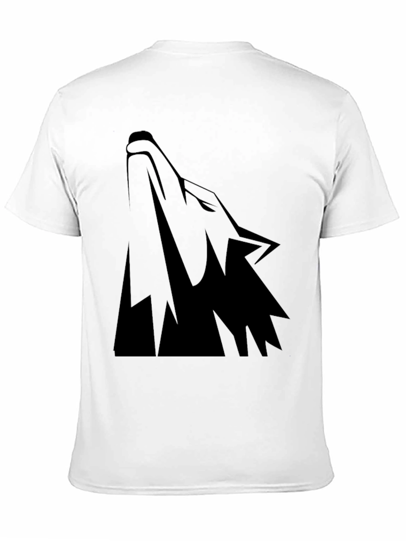 Black Wolf Graphic Tee - Mens Short Sleeve