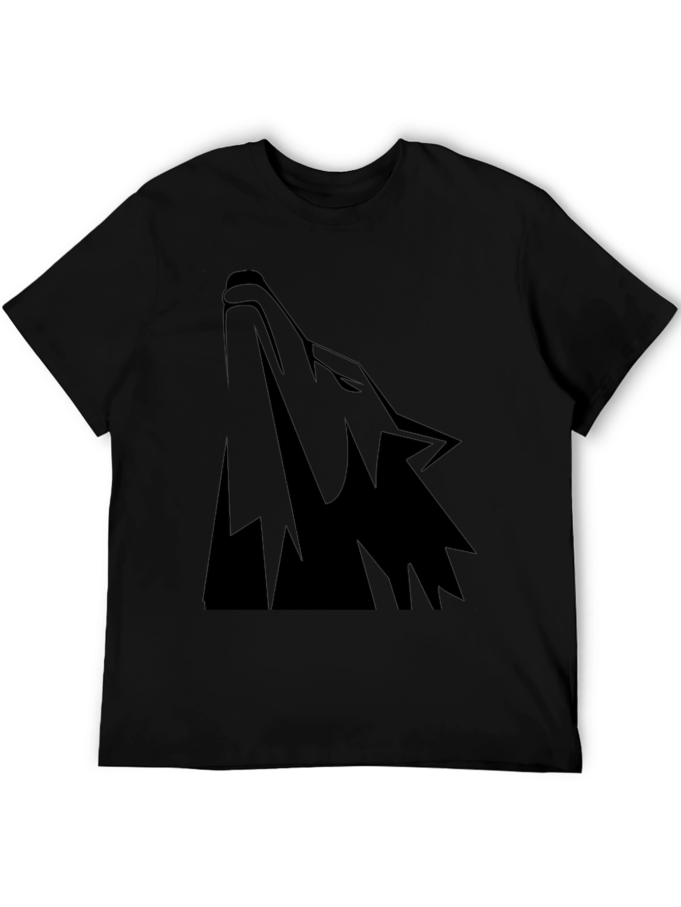 Black Wolf Graphic Tee - Mens Short Sleeve