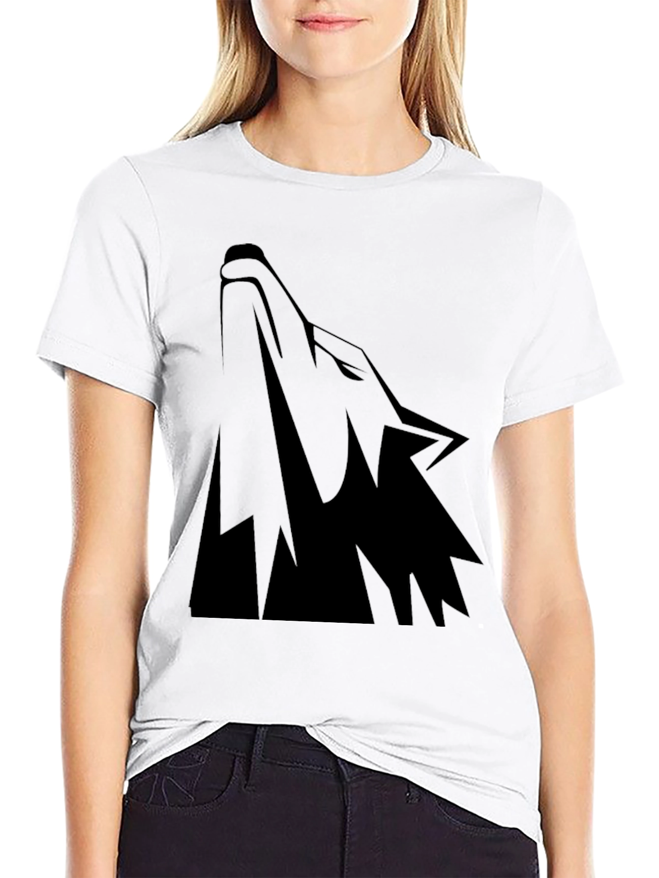 Black Wolf Graphic Tee - Mens Short Sleeve