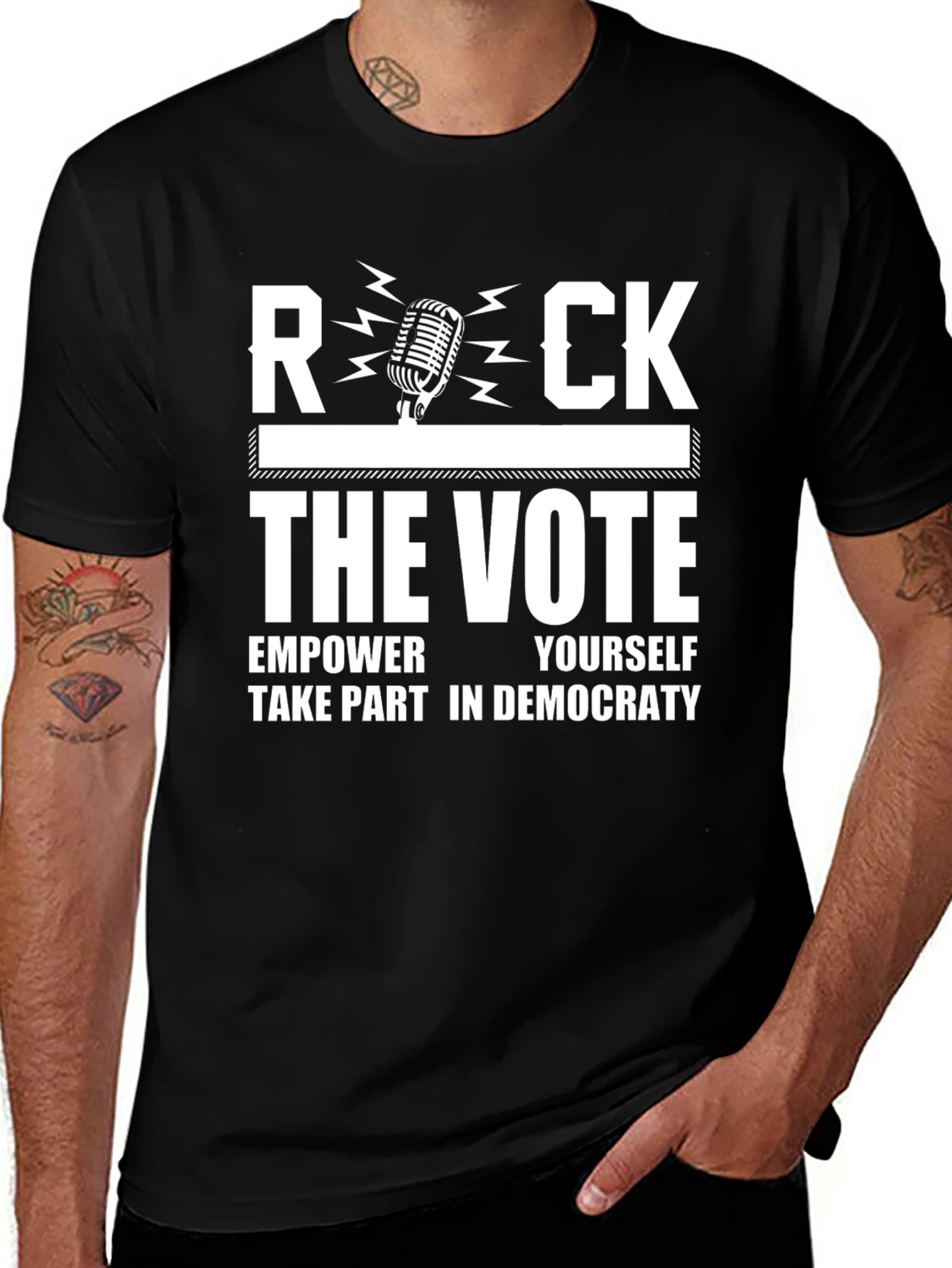 Rock the Vote Graphic T-Shirt