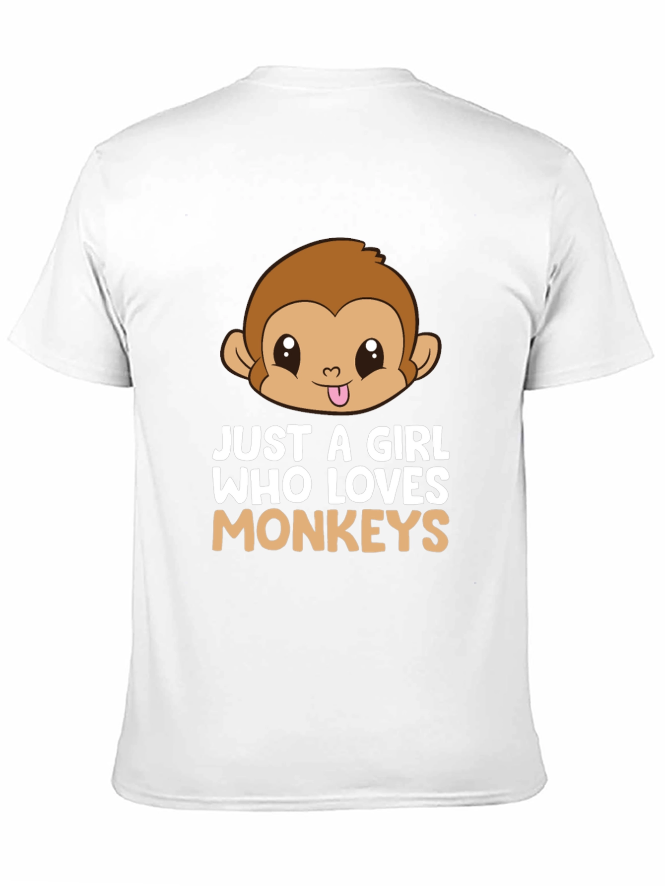 Just a Girl Who Loves Monkeys T-Shirt