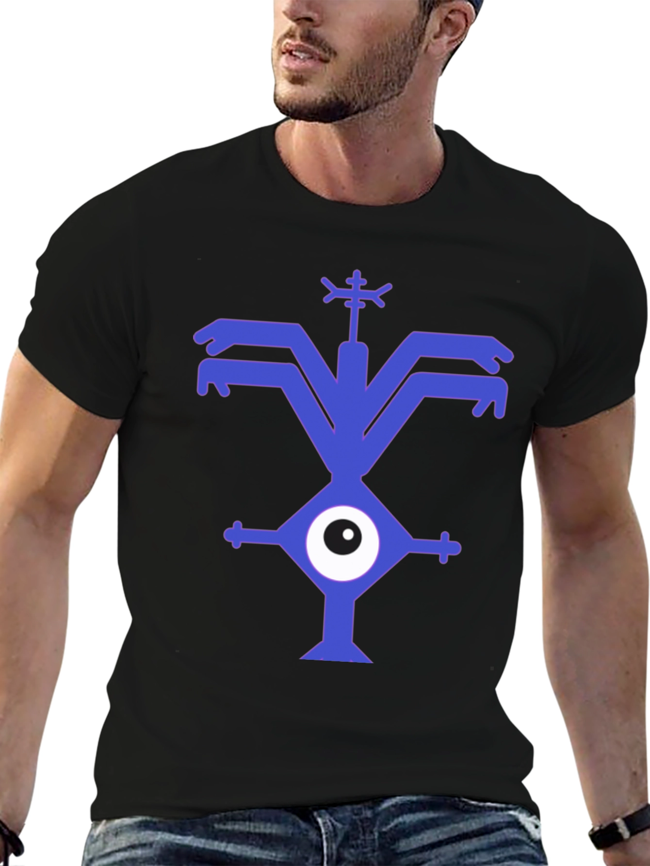 One-Eyed Monster Graphic T-Shirt