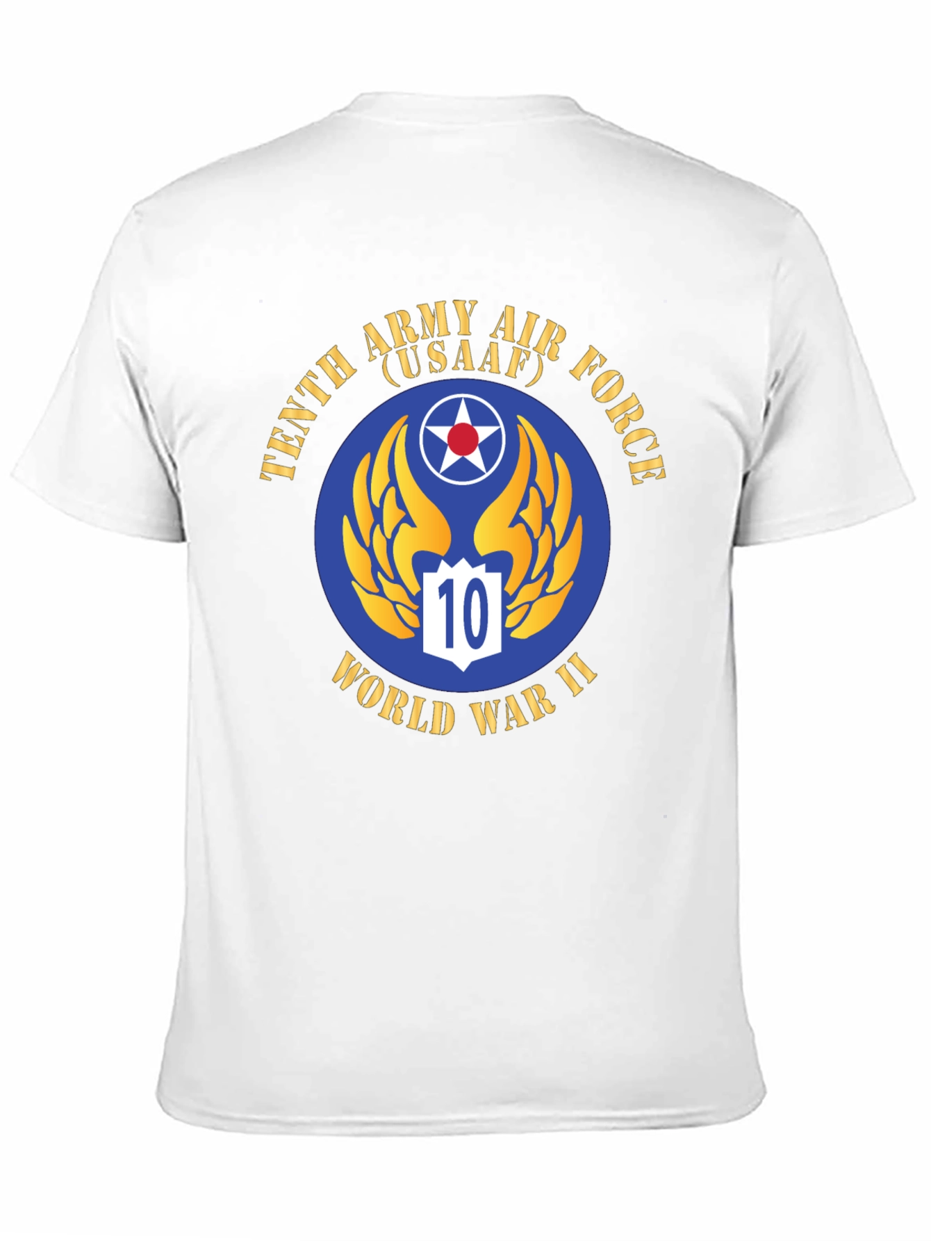 Tenth Army Air Force WWII Graphic T-Shirt
