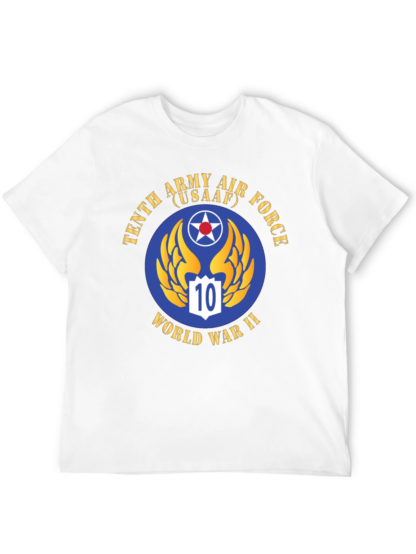 Tenth Army Air Force WWII Graphic T-Shirt