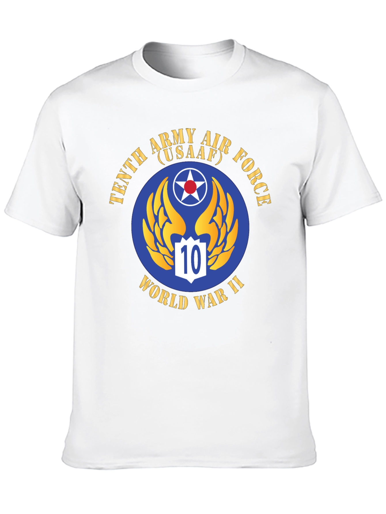 Tenth Army Air Force WWII Graphic T-Shirt