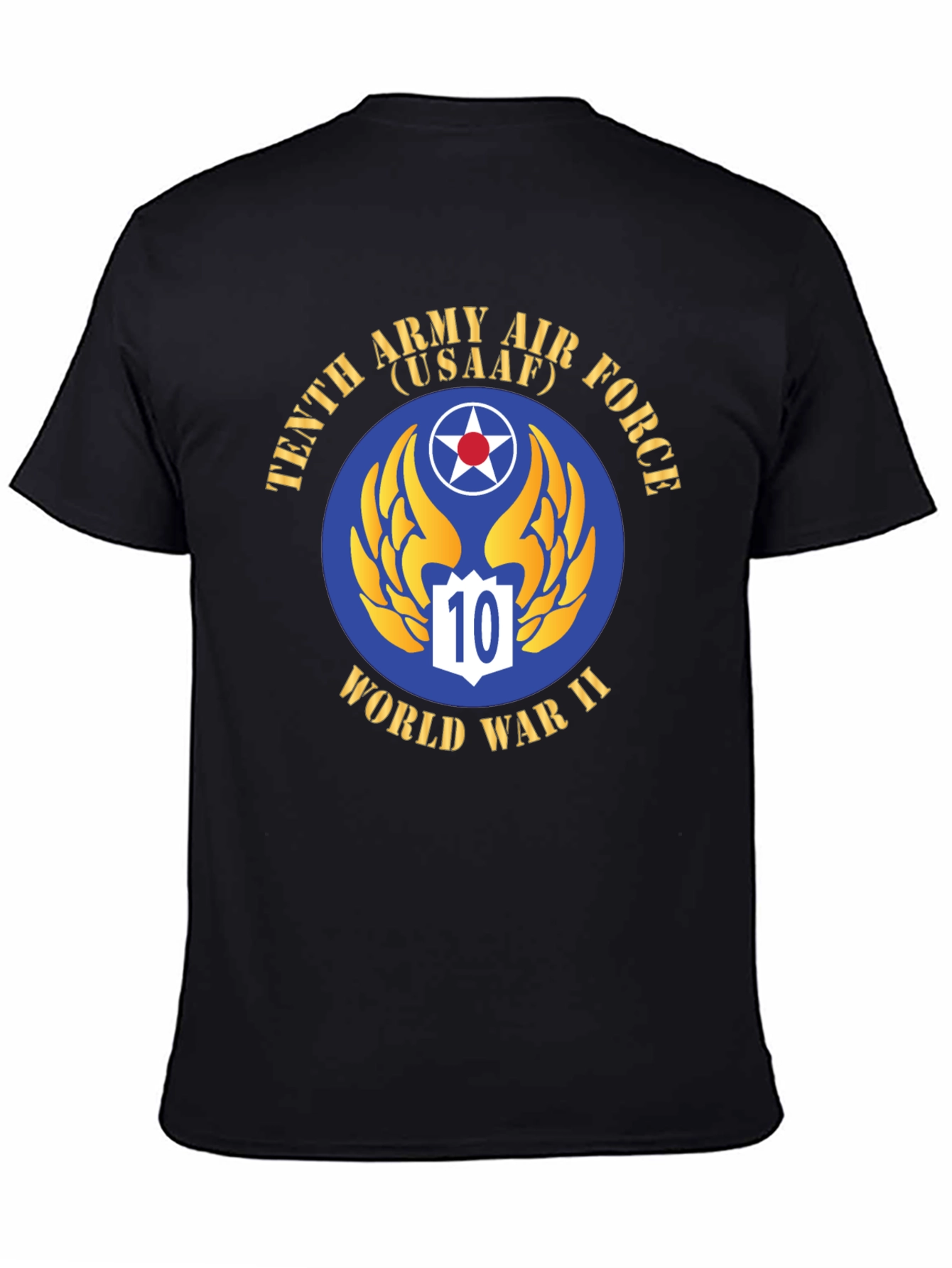 Tenth Army Air Force WWII Graphic T-Shirt