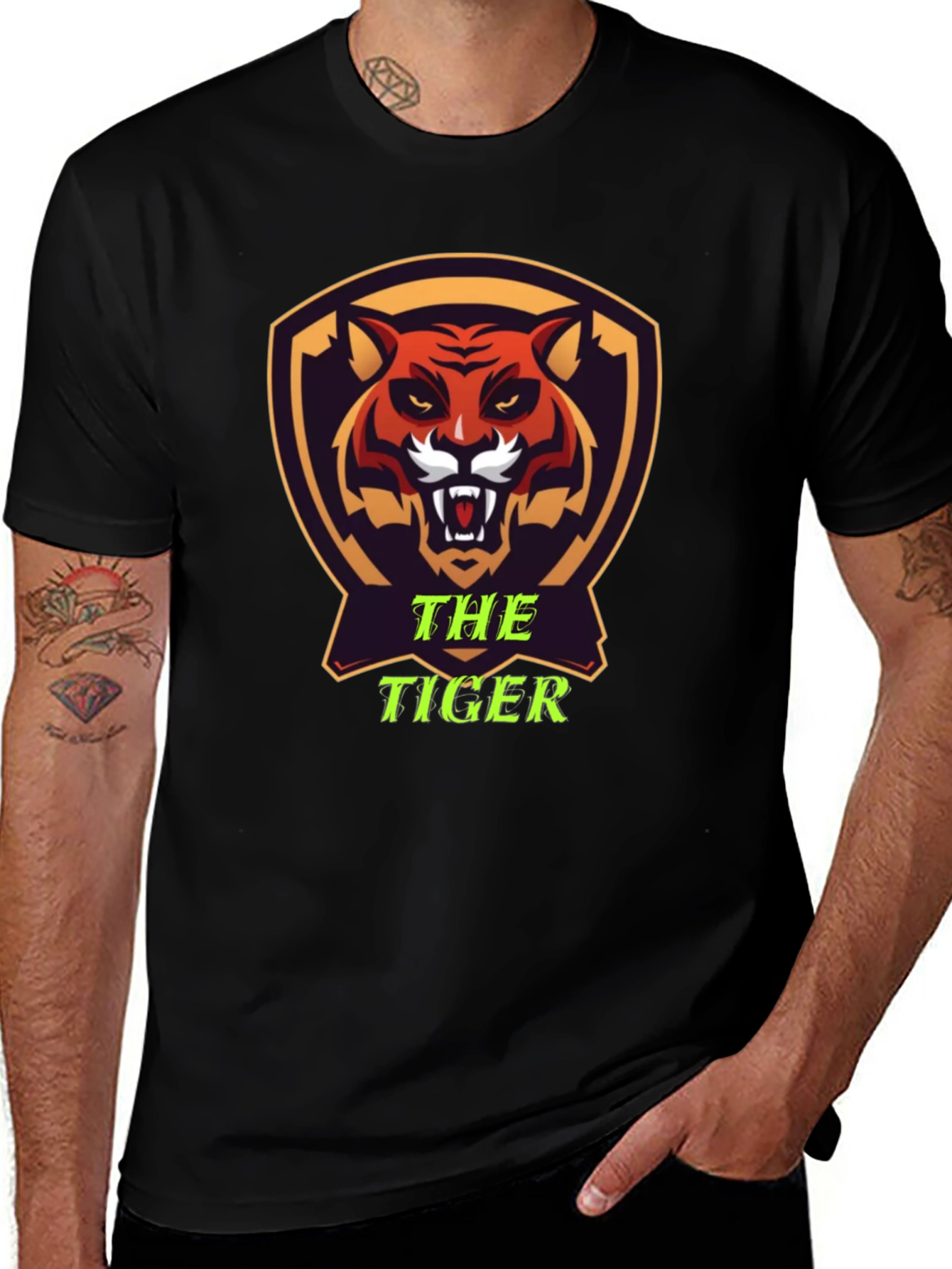 The Tiger Graphic Tee - Bold & Stylish
