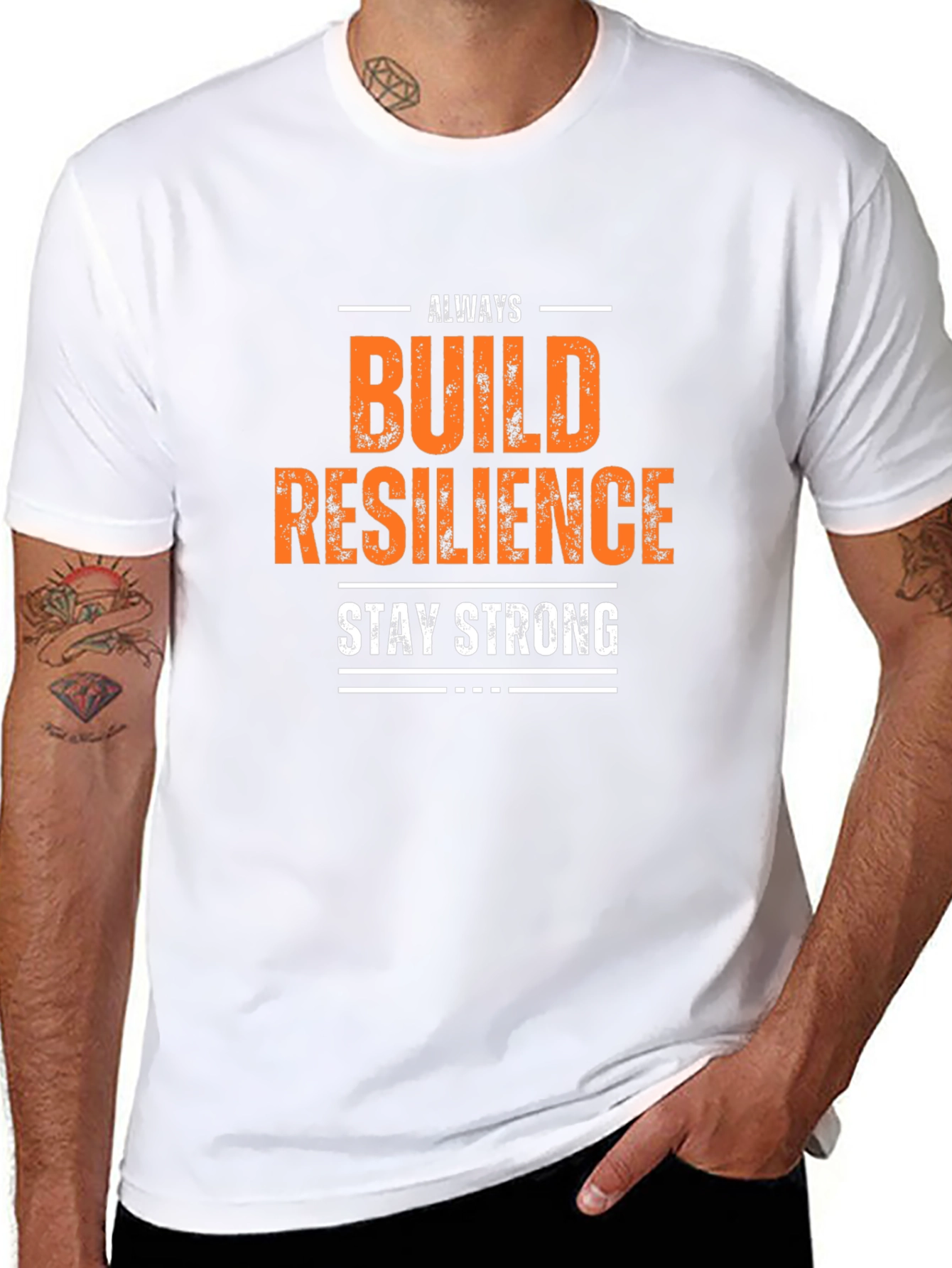 Build Resilience Black T-Shirt