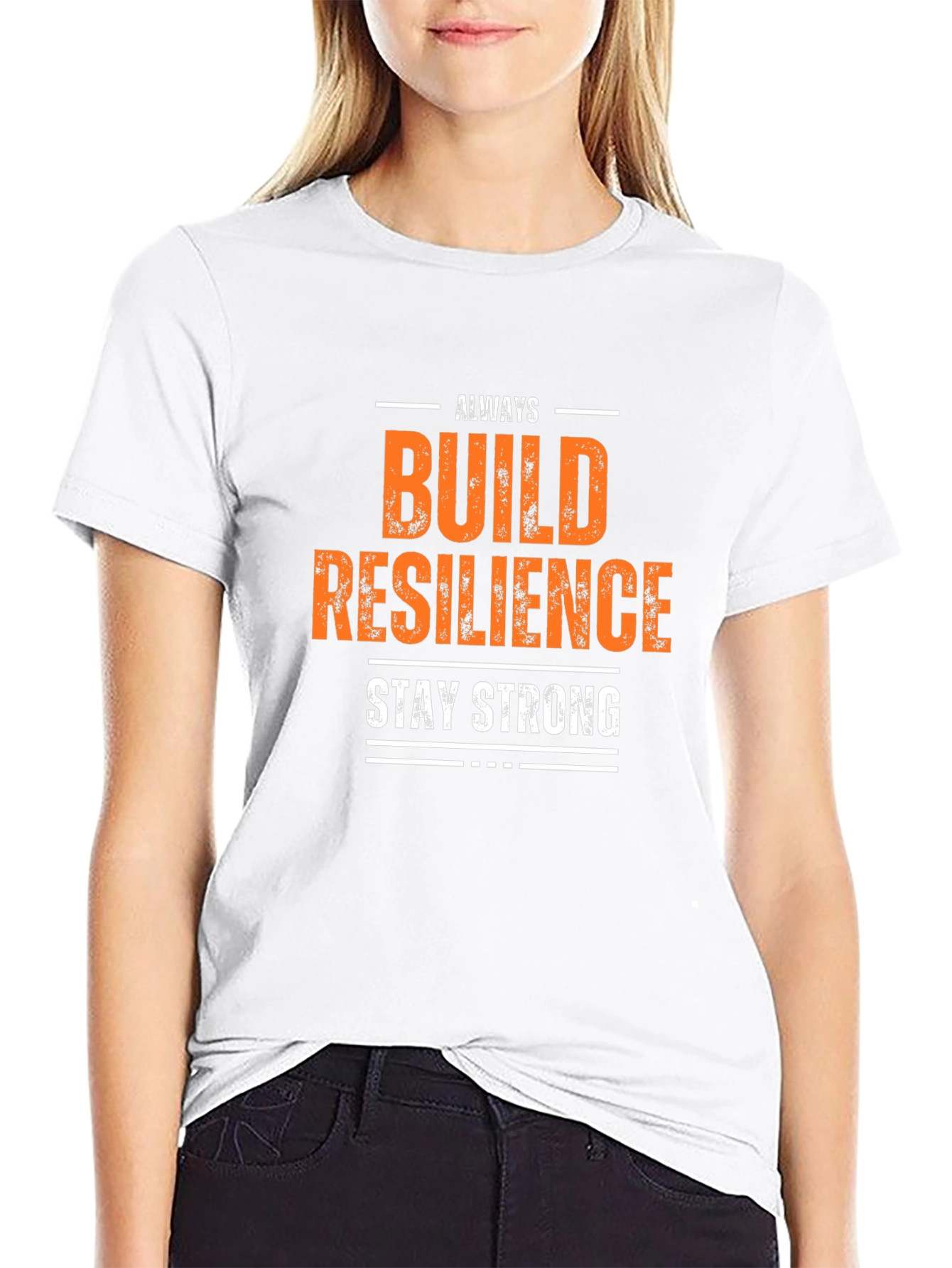 Build Resilience Black T-Shirt