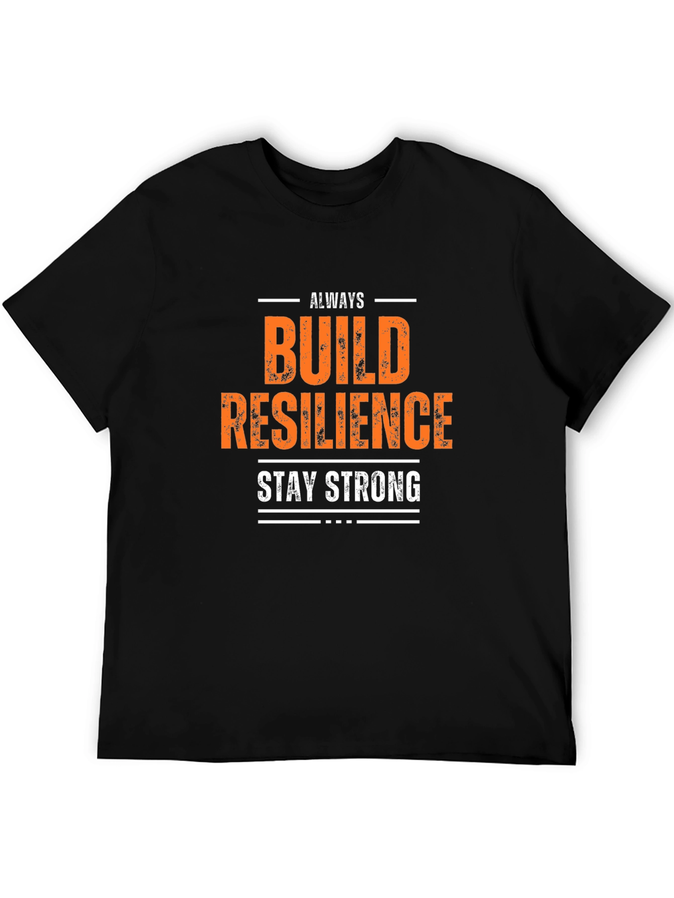 Build Resilience Black T-Shirt