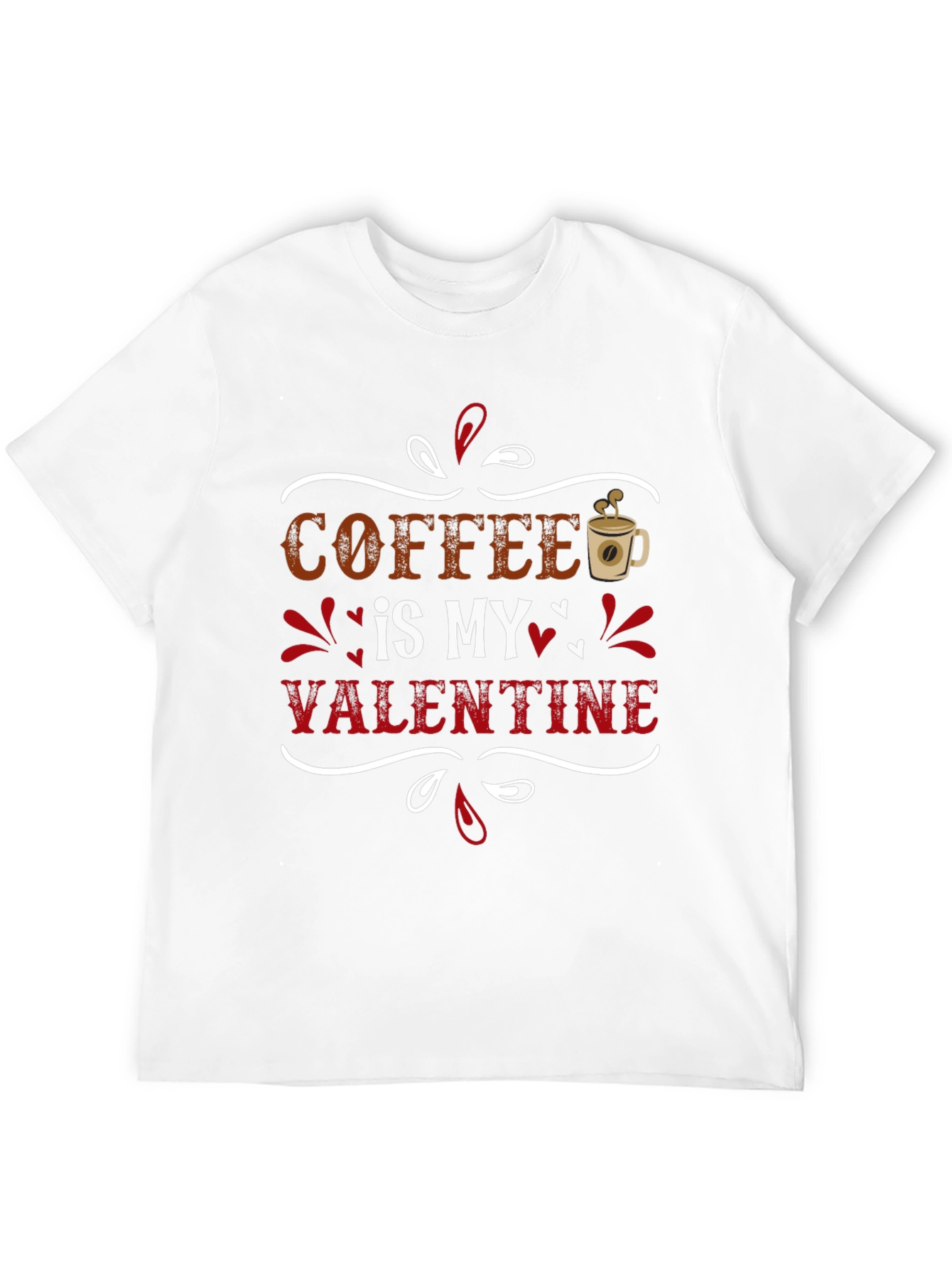 Coffee is My Valentine Graphic T-Shirt