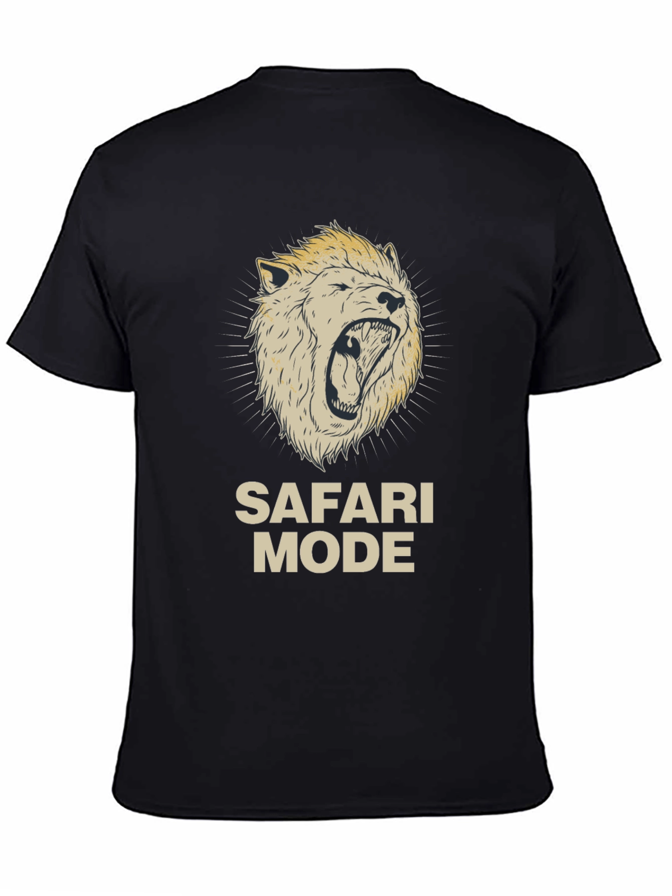 Safari Mode Graphic Print T-Shirt