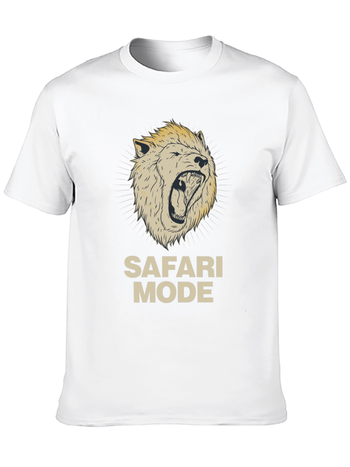 Safari Mode Graphic Print T-Shirt