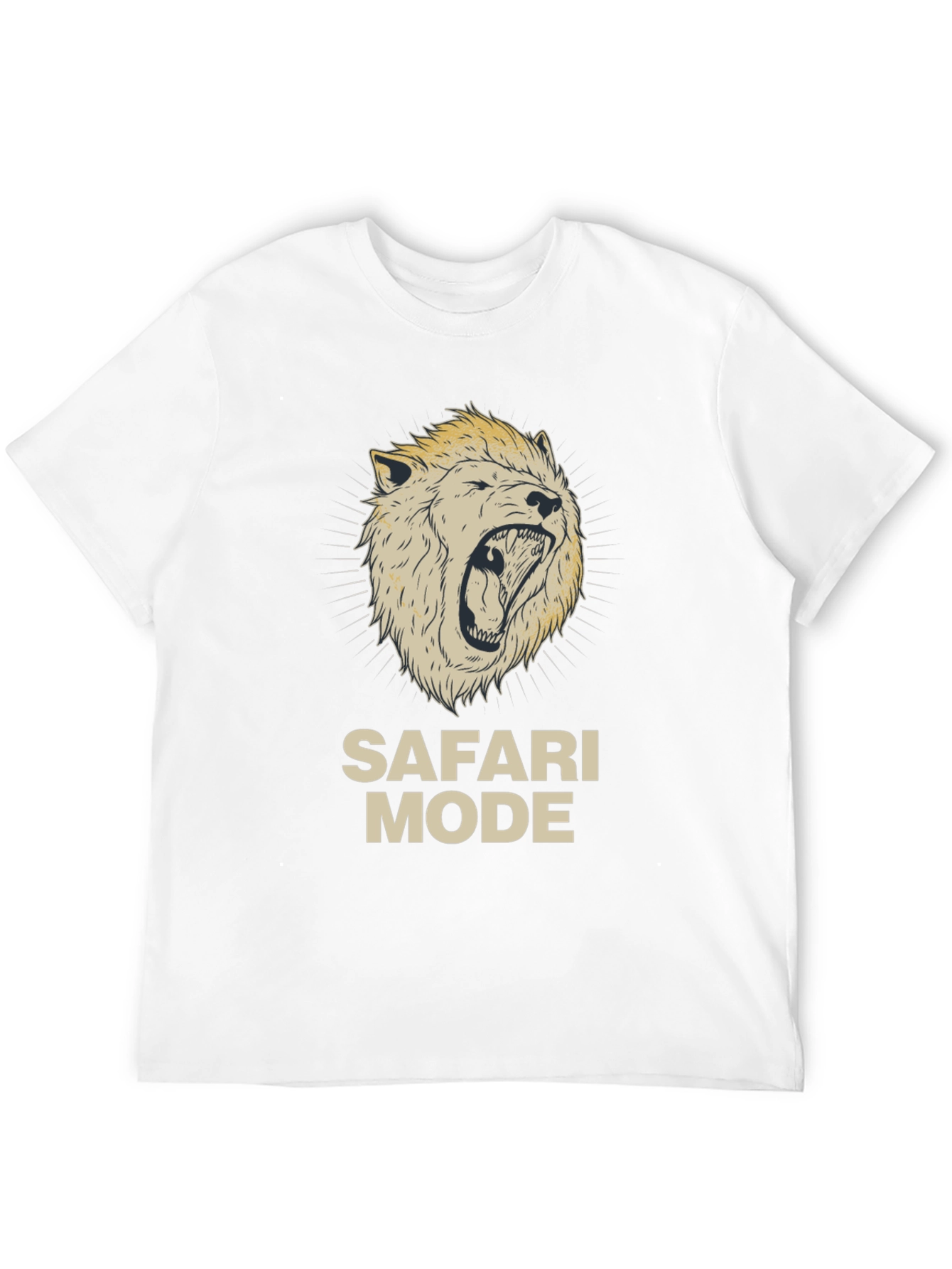 Safari Mode Graphic Print T-Shirt
