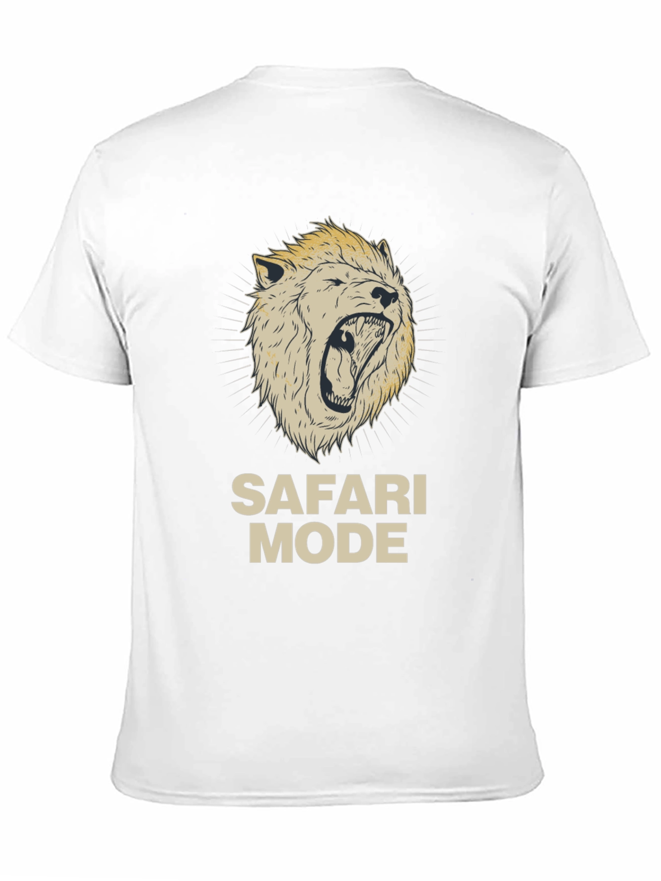 Safari Mode Graphic Print T-Shirt