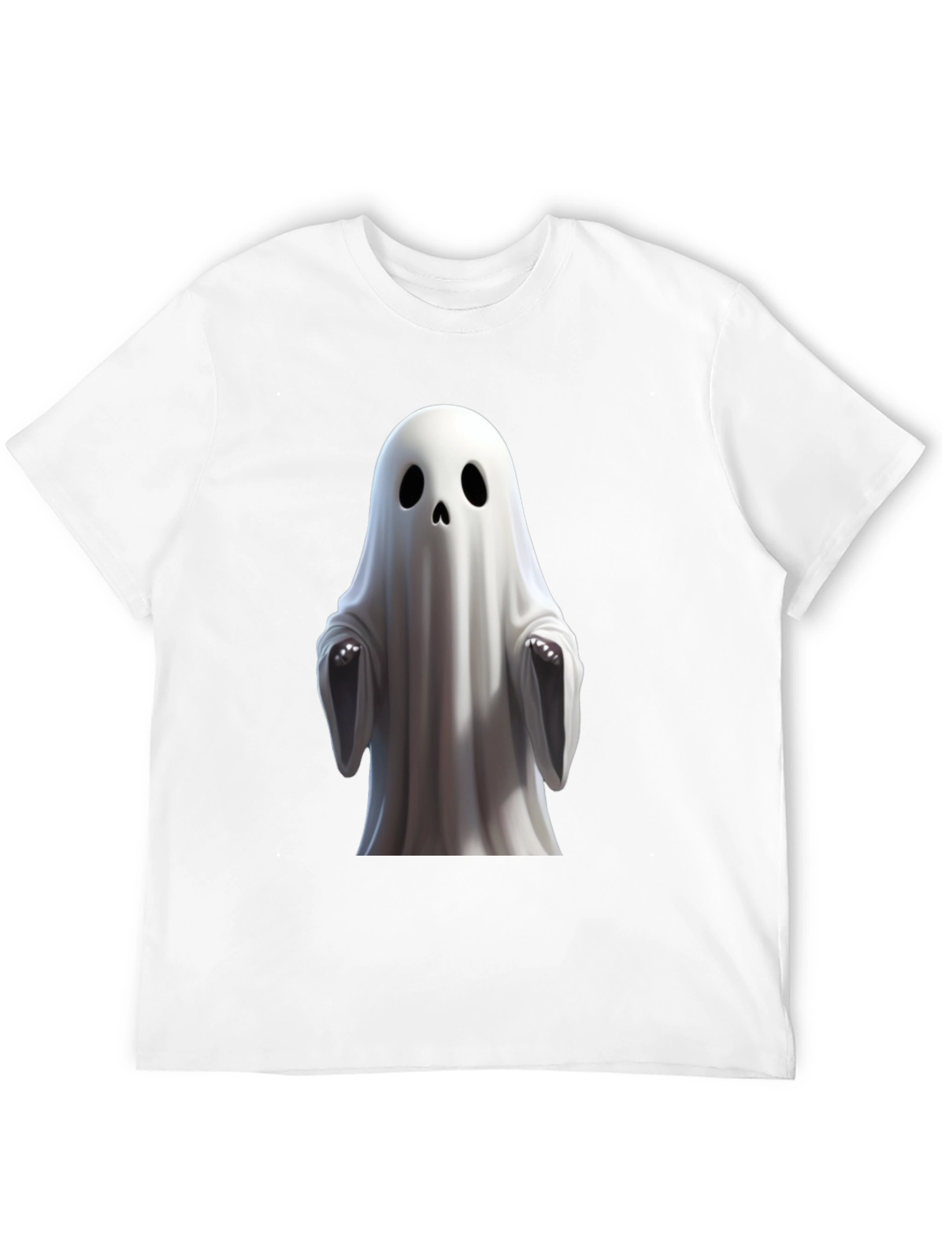 Ghost Graphic Tee - Spooky Season Apparel