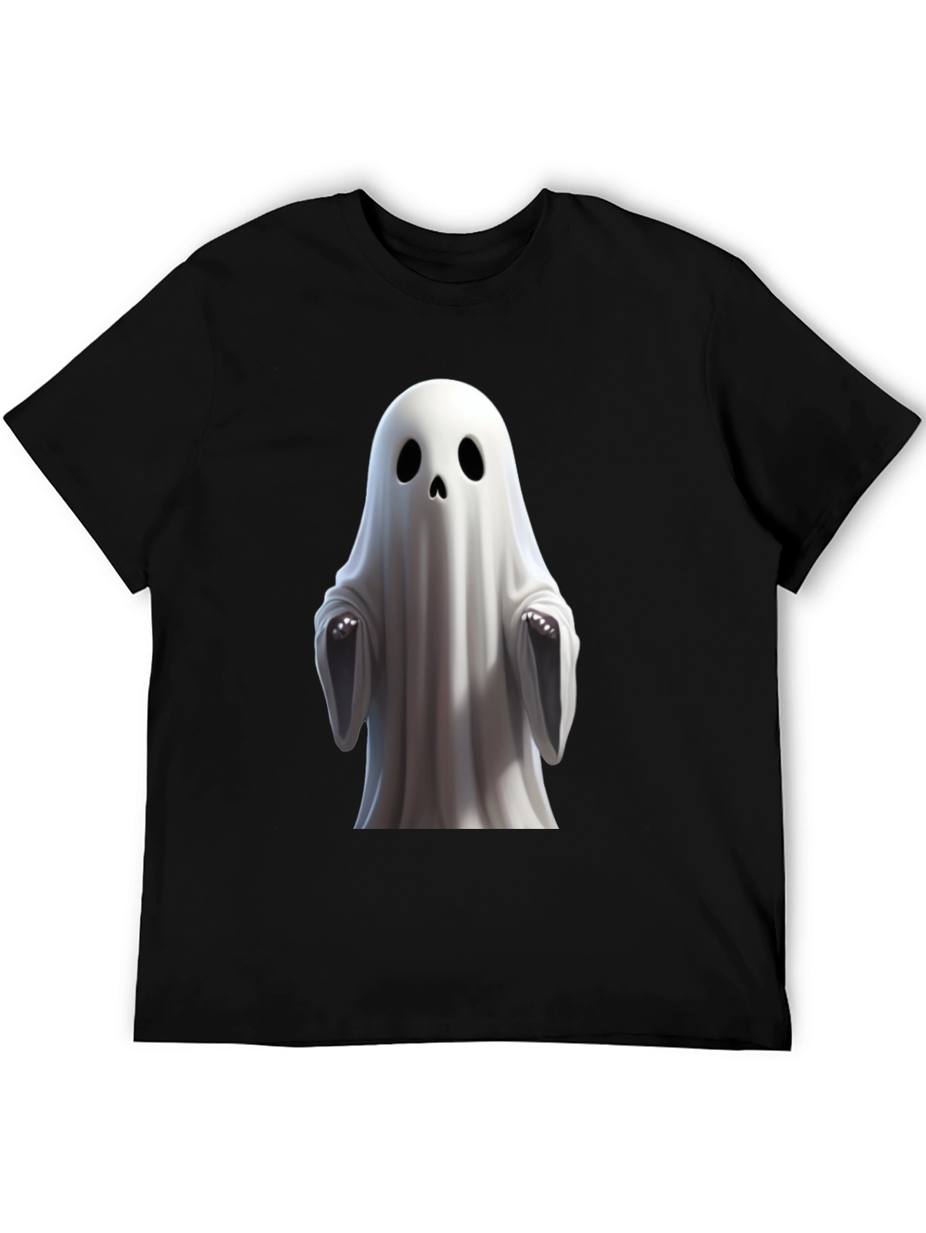Ghost Graphic Tee - Spooky Season Apparel
