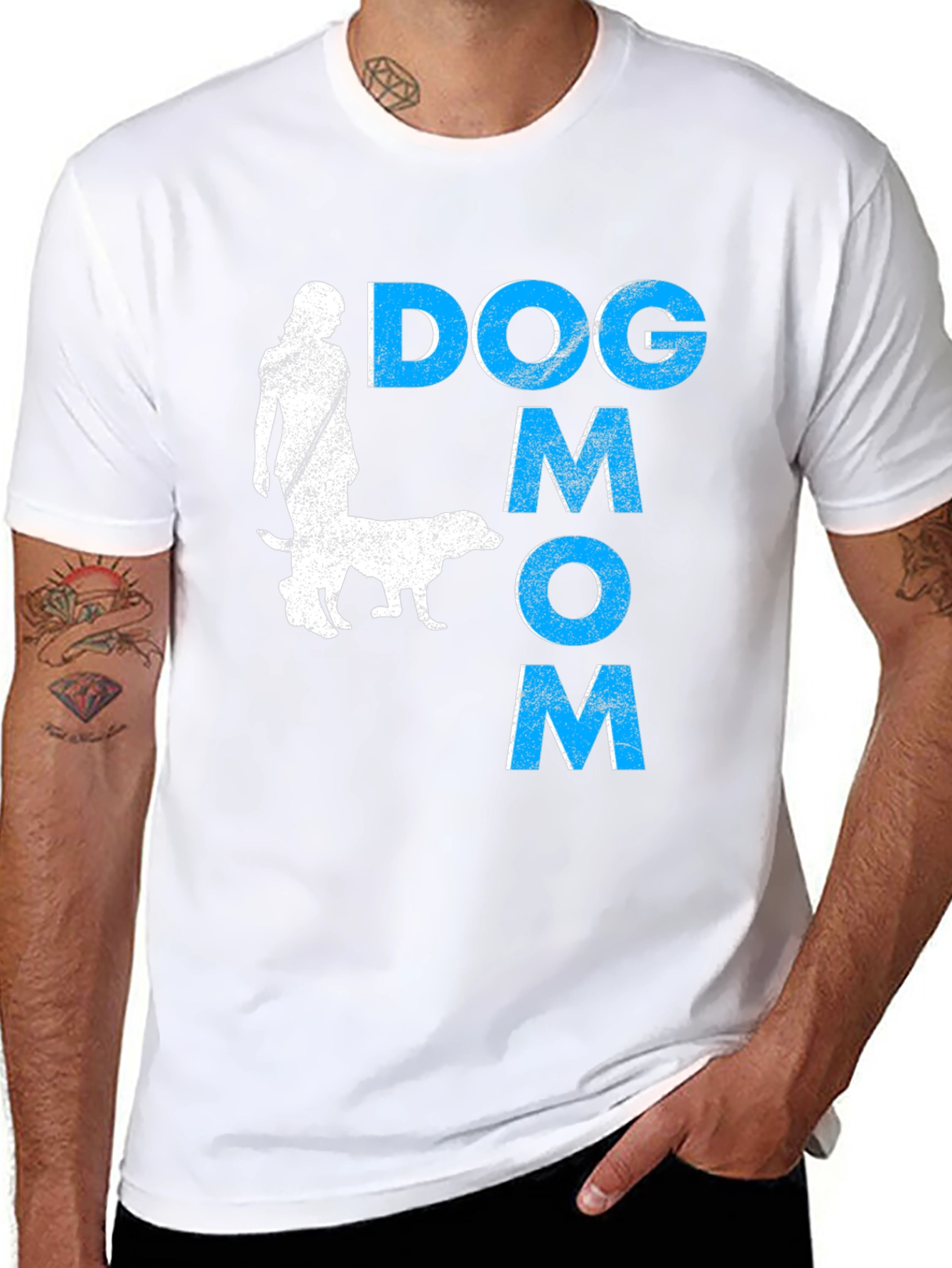 Dog Mom T-Shirt - Stylish & Comfy
