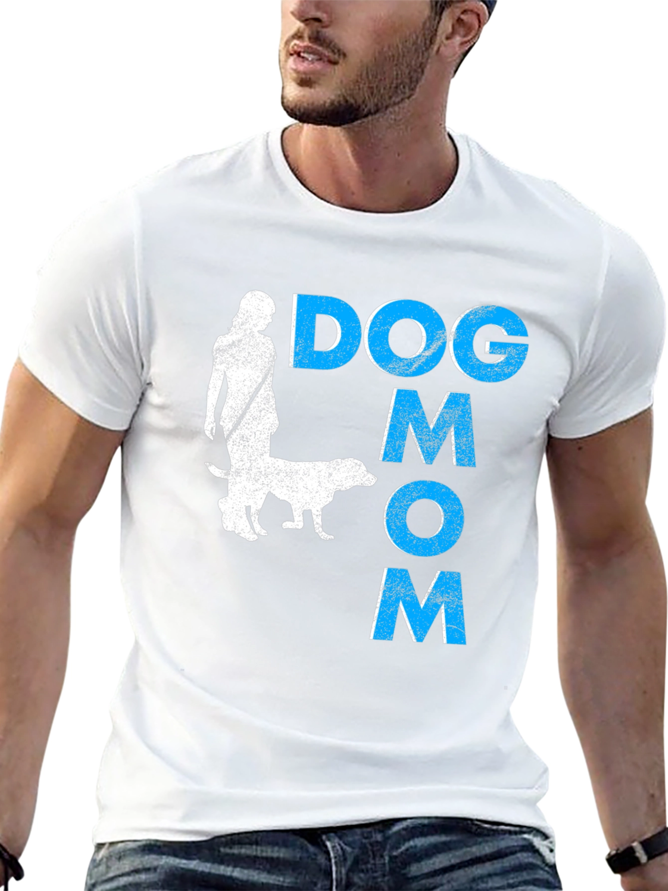 Dog Mom T-Shirt - Stylish & Comfy