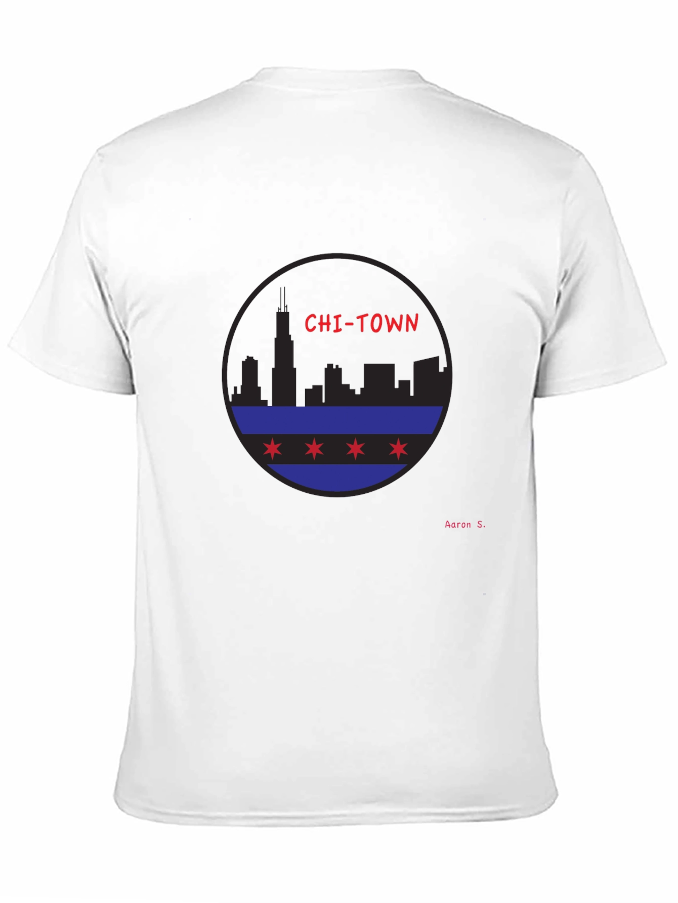 Chi-Town Skyline Graphic T-Shirt